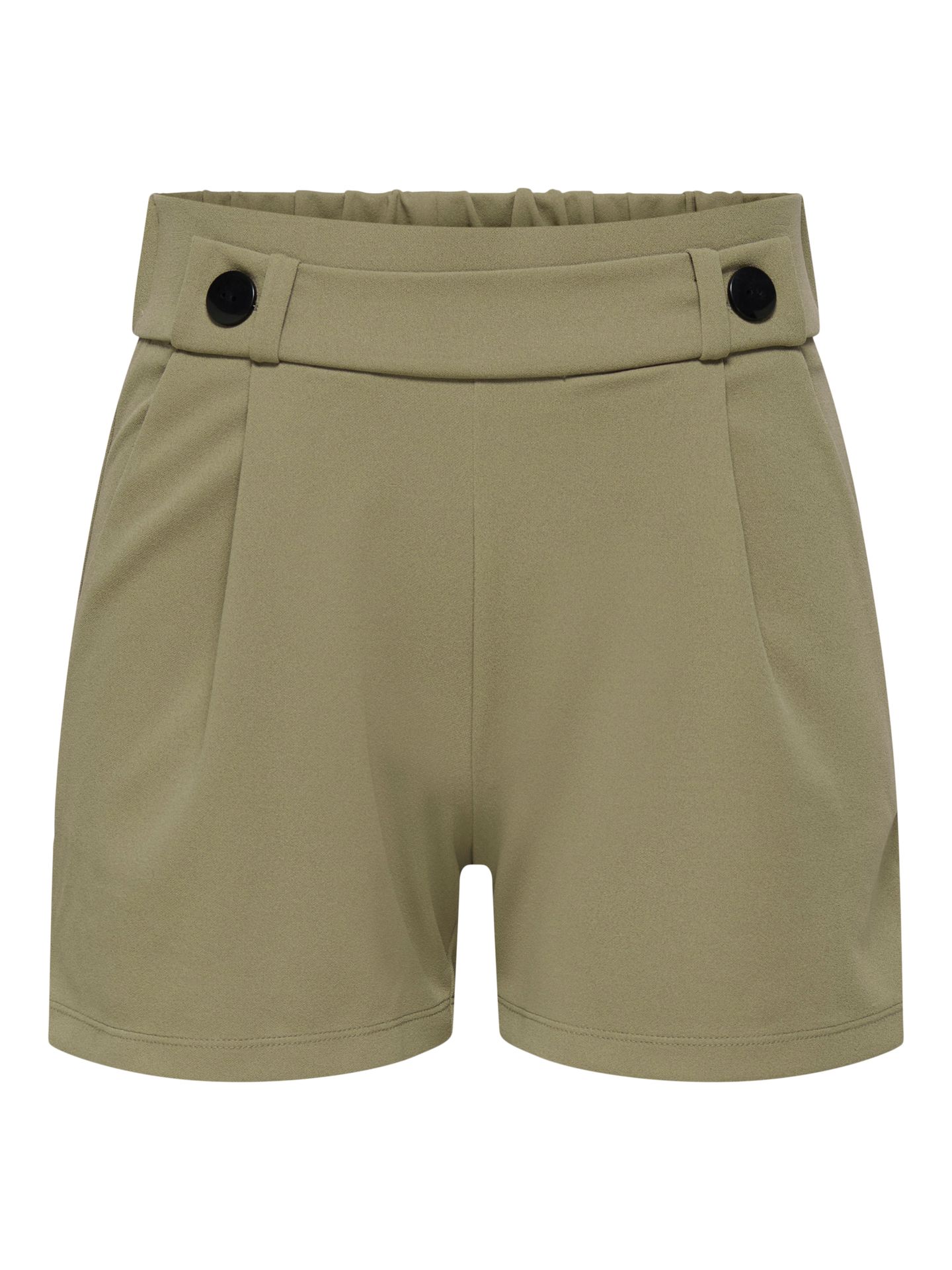 JDY JDYGEGGO SHORTS JRS NOOS Petrified Oak/BLACK BUTTON 00109084-EKA26011400003484