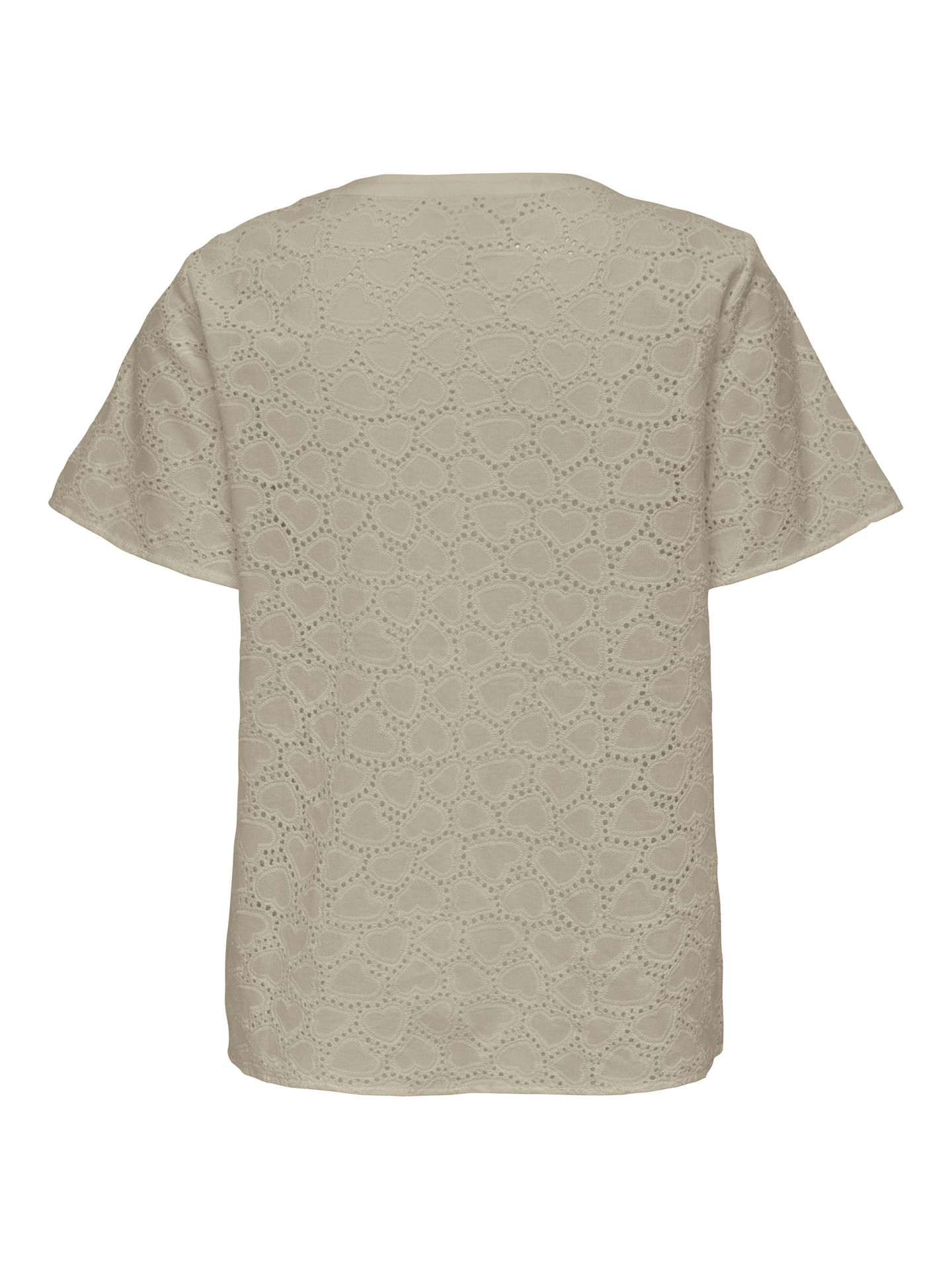 Only ONLKALLY HEART SS SHIRT WVN CS Humus 2900148612036 Only ONLKALLY HEART SS SHIRT WVN CS Humus 2900148612036