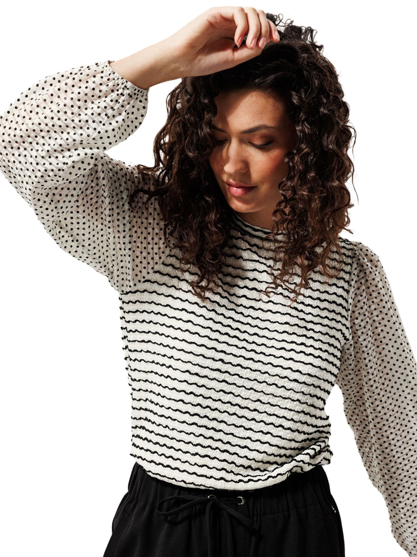 Tramontana Top Fabric Mix White 001000 00109092-EKA26012900000008 Tramontana Top Fabric Mix White 001000 00109092-EKA26012900000008