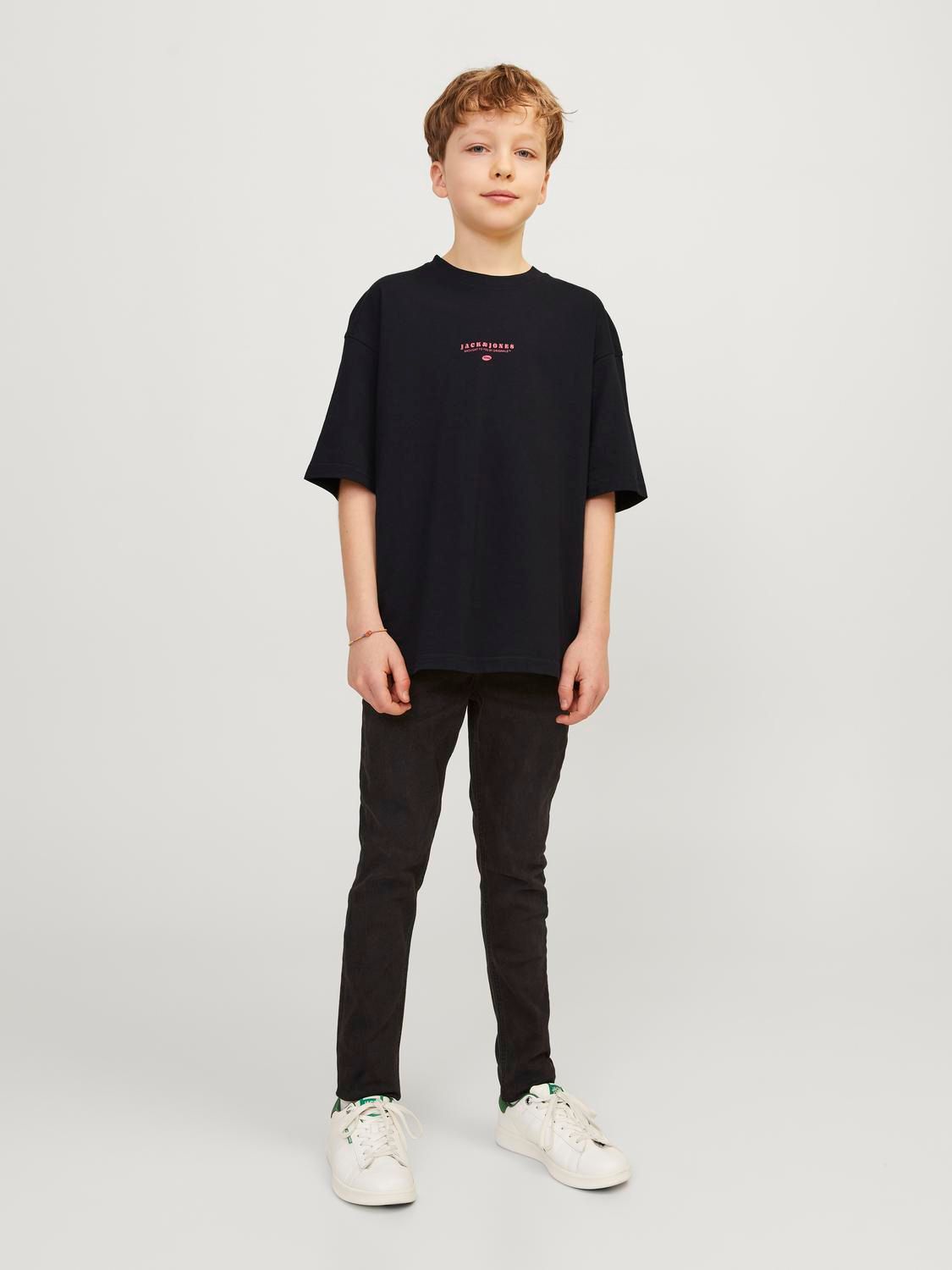 Jack & Jones JORMARBELLA BACK TEE SS CREW NECK J Black 2900148677042