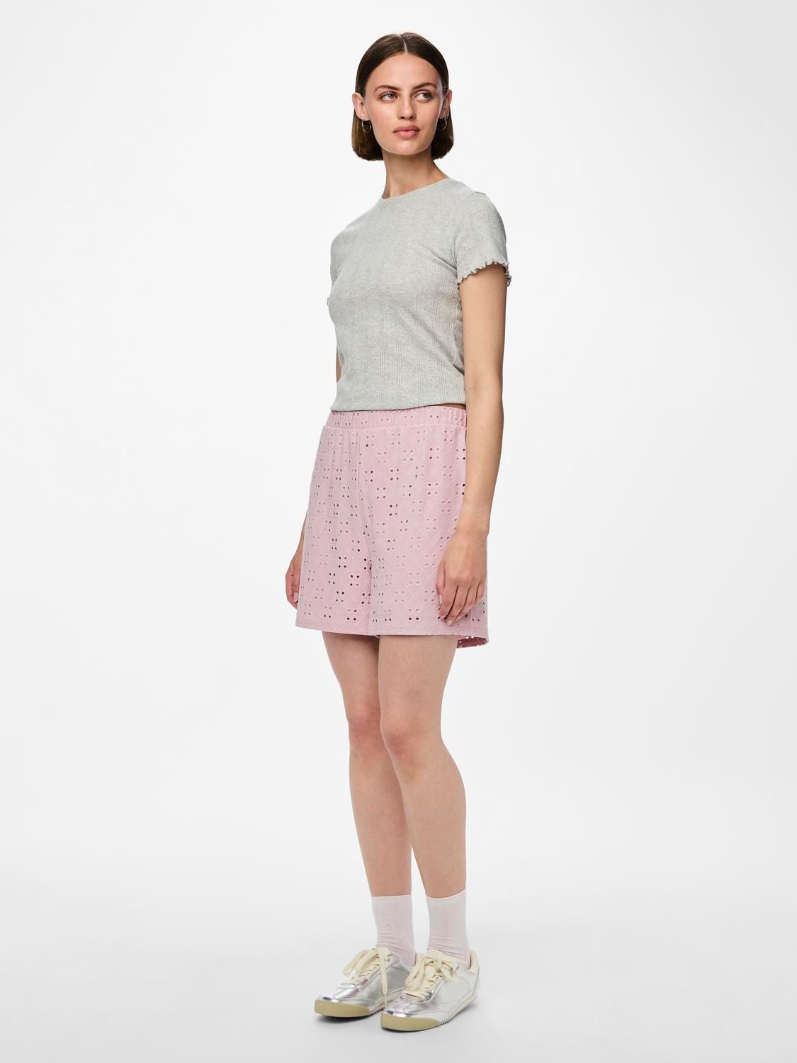 Pieces PCMIMI HW SHORTS BC Dawn Pink 2900148686037