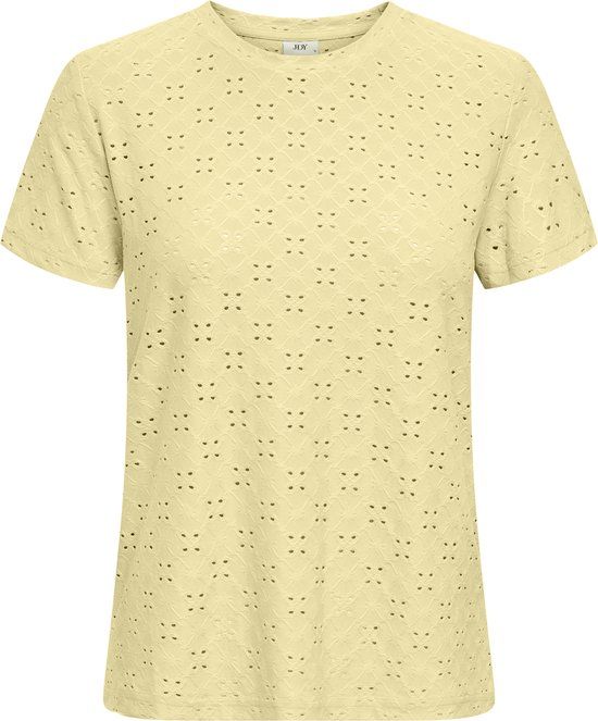 Only JDYCATHINKA S/S TAG TOP JRS NOOS Pastel Yellow 00109161-EKA26011400003217