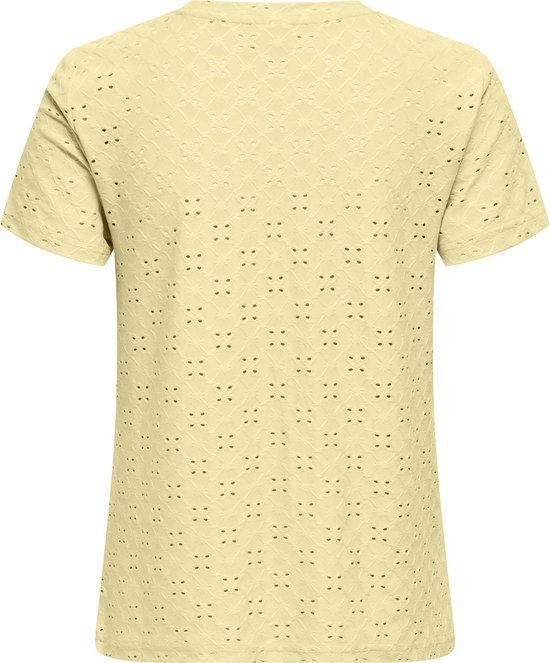 Only JDYCATHINKA S/S TAG TOP JRS NOOS Pastel Yellow 2900162586023
