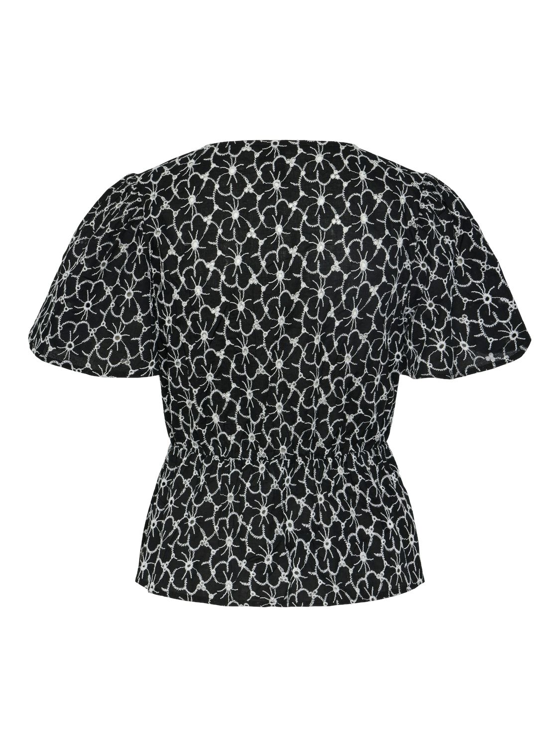 Pieces PCFELISE SS TOP D2D Black/Leo 2900148771016