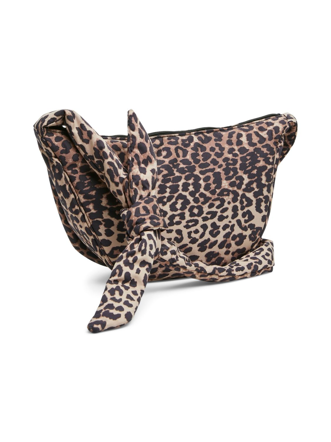 Pieces PCAMANDA KNOT BUMBAG Black/leo 00109171-EKA26011400000236
