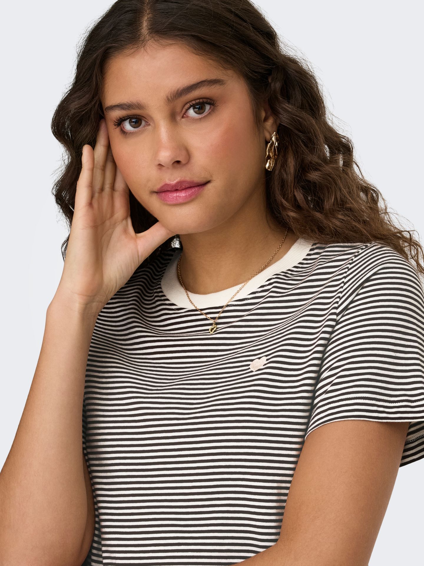 JDY JDYPISA S/S PRINT TOP JRS NOOS Cloud Dancer/471 Multi ditsy 2900164006048