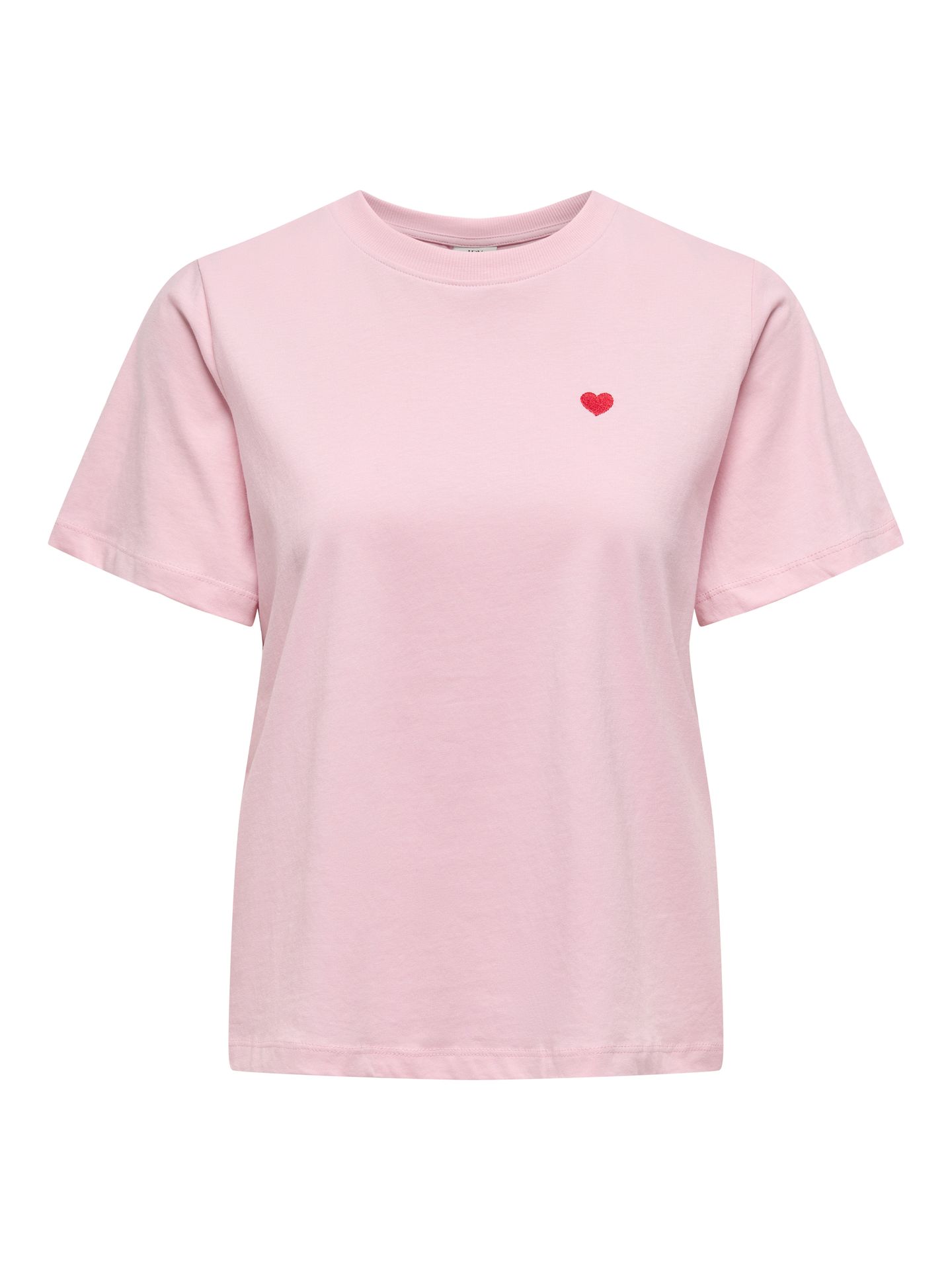 JDY JDYPISA S/S PRINT TOP JRS NOOS Parfait Pink/BITTERSWEET HEART 00109182-EKA26011400003332