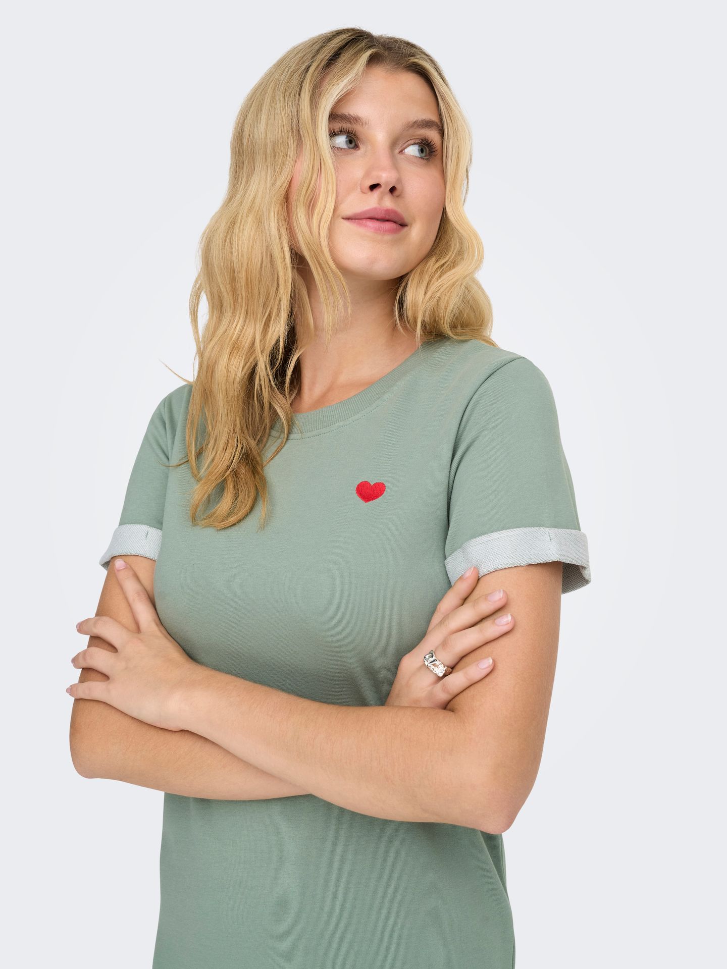 JDY JDYIVY S/S DRESS JRS NOOS Chinois Green/BLACK BUTTONS 2900164011035