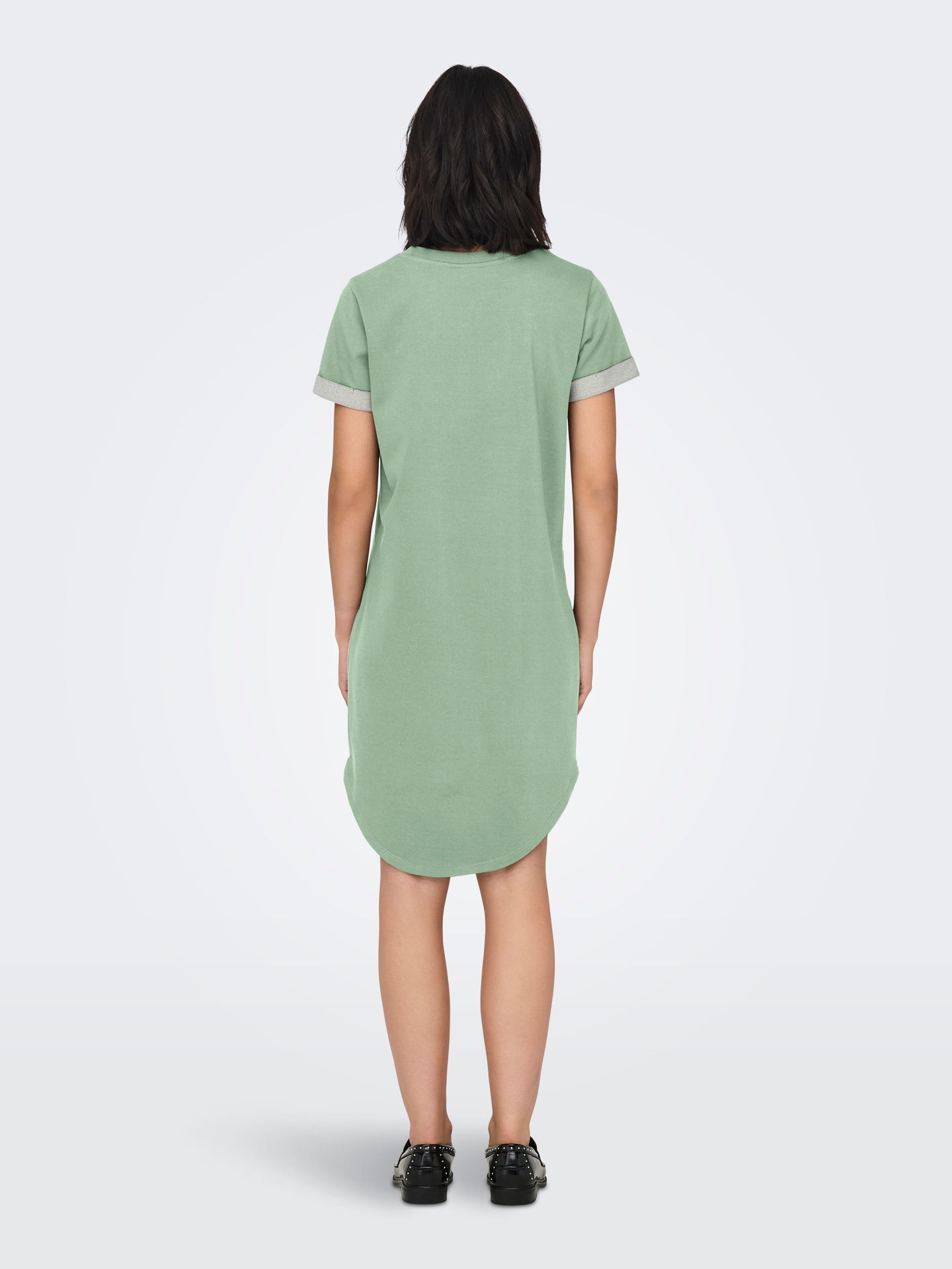 JDY JDYIVY S/S DRESS JRS NOOS Smoke Green 2900155864060