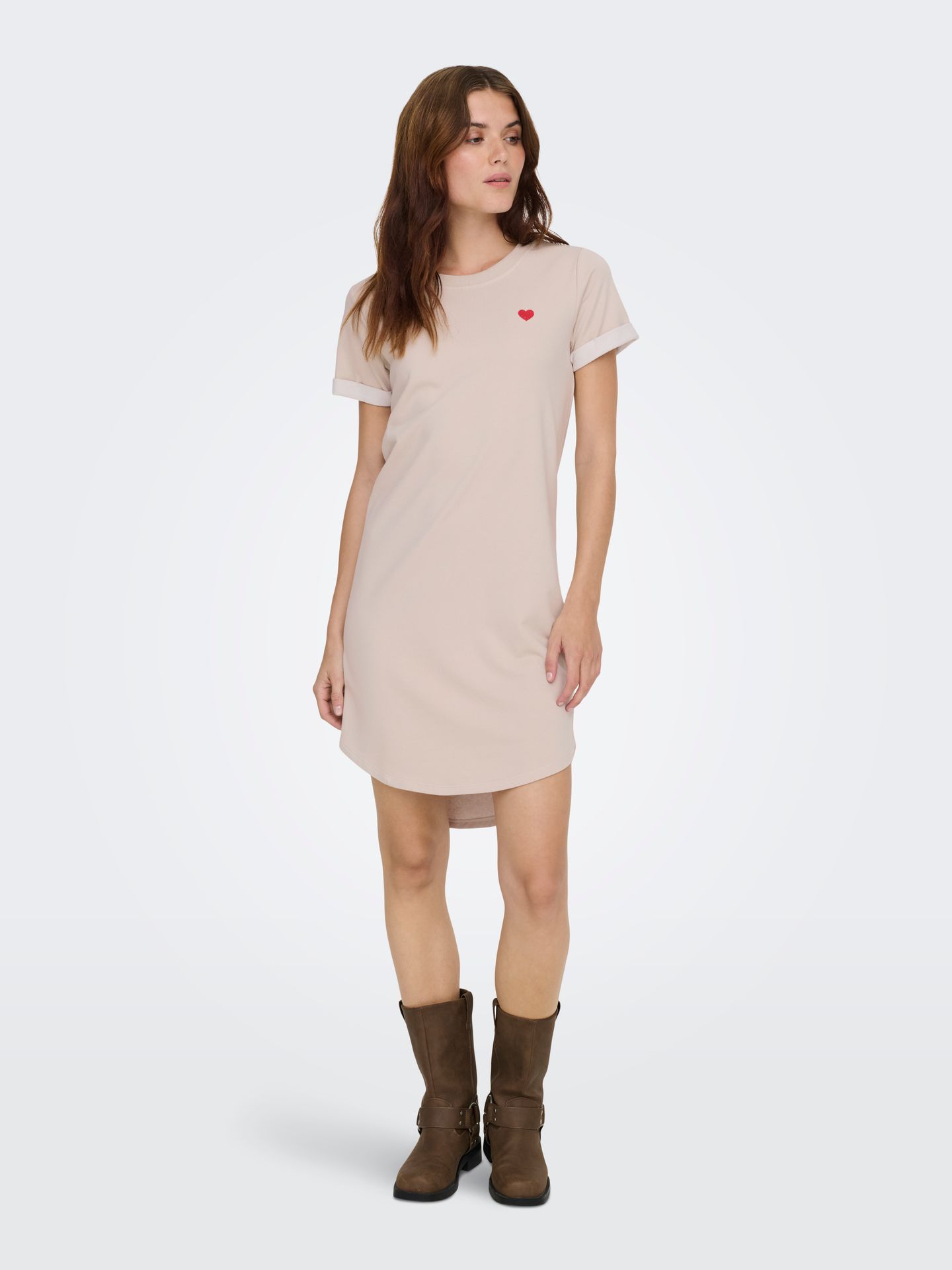 JDY JDYIVY S/S DRESS JRS NOOS Chateau Gray/BLACK BUTTONS 00109183-EKA26011400002369