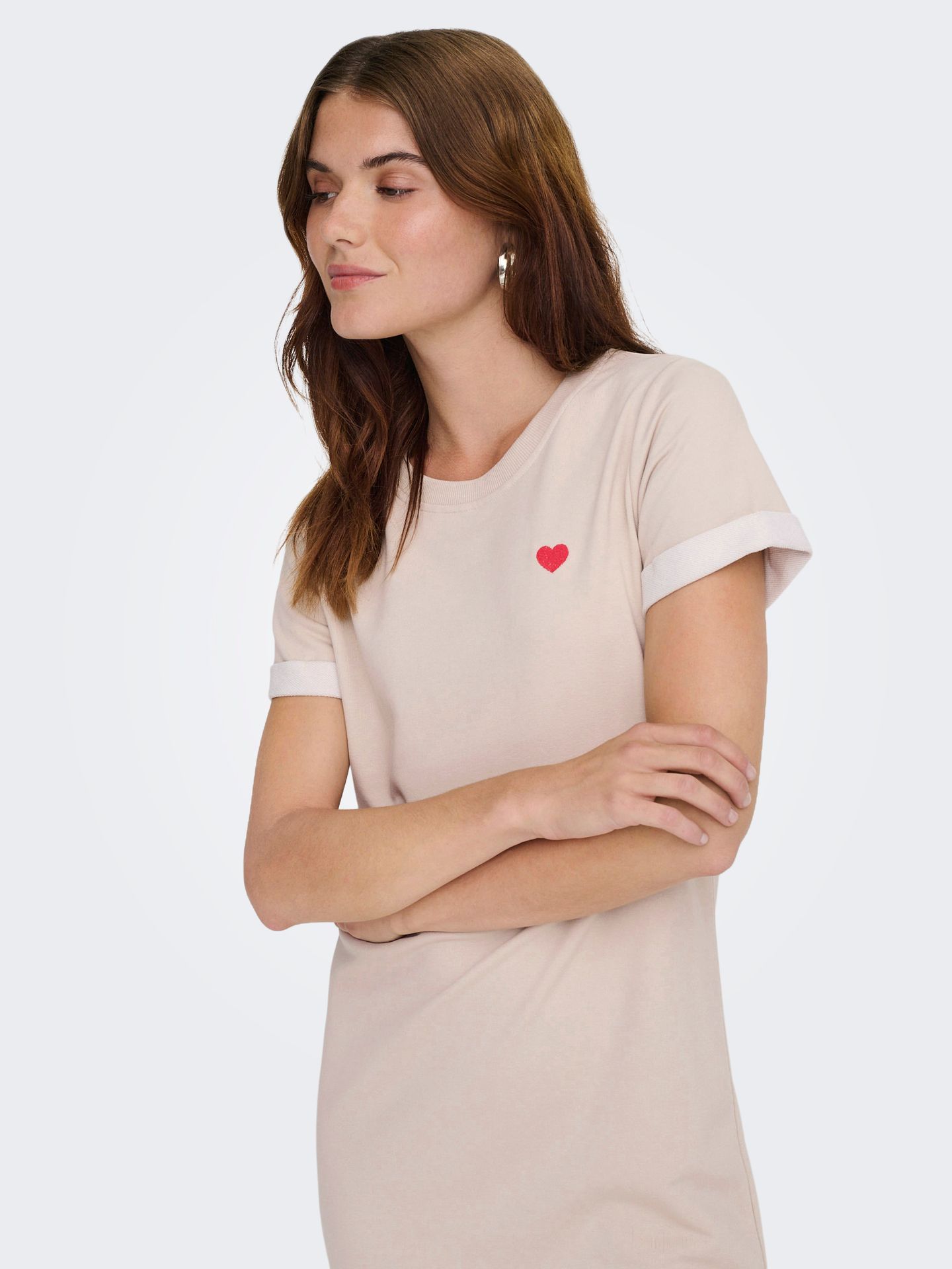 JDY JDYIVY S/S DRESS JRS NOOS Chateau Gray/BLACK BUTTONS 2900164010069