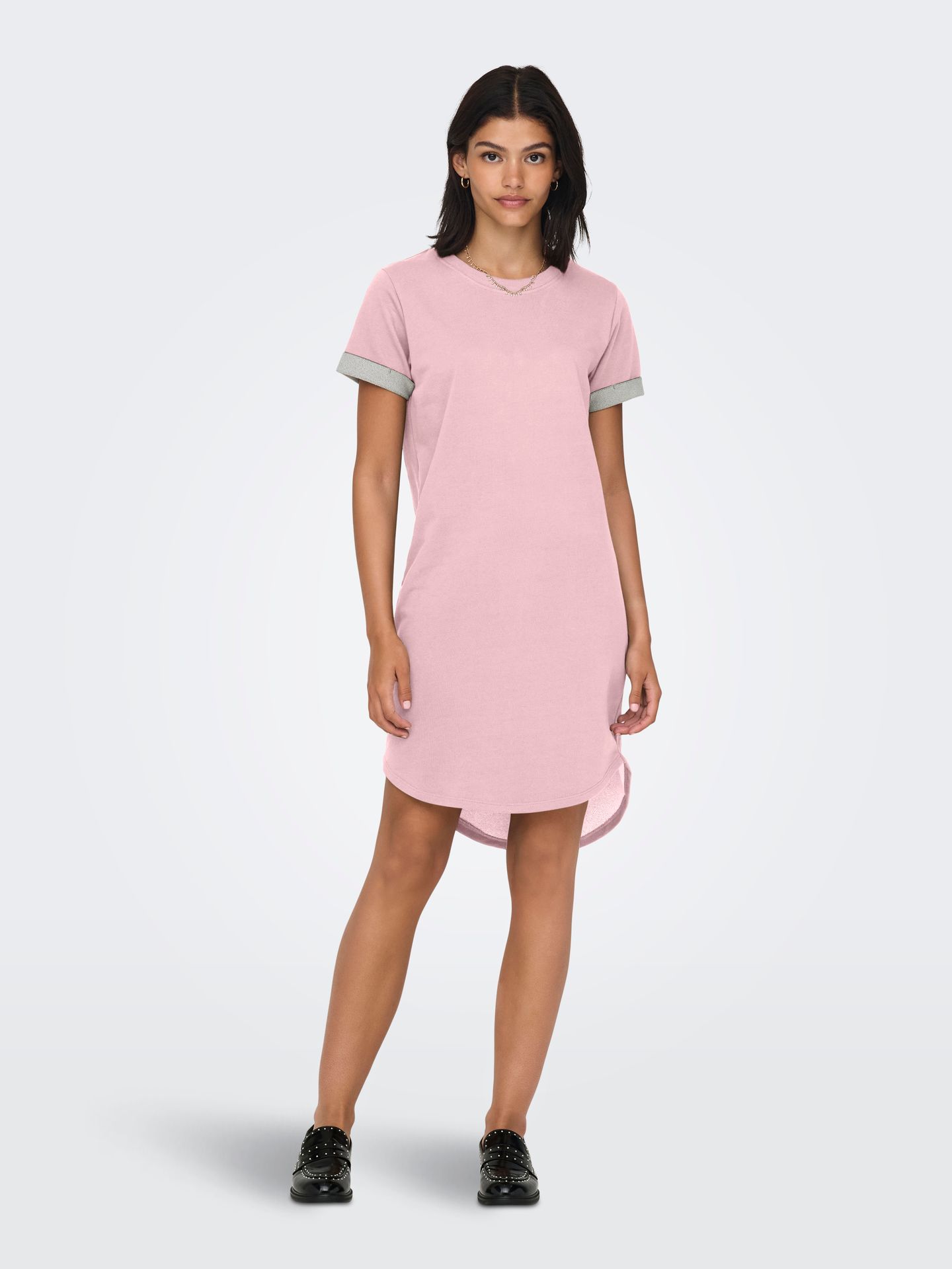 Only JDYIVY S/S DRESS JRS NOOS Chalk Pink 00109183-EKA26011400002949
