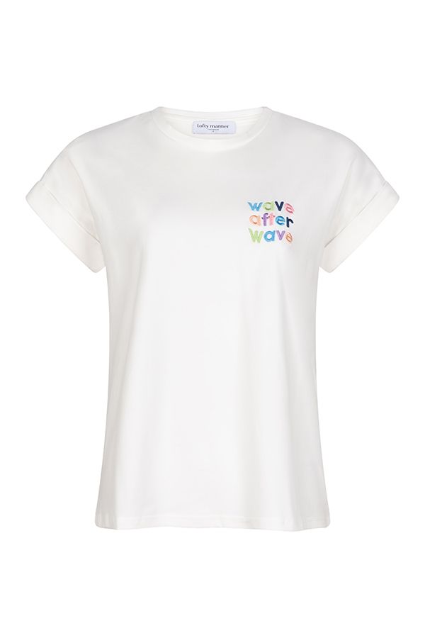 Lofty Manner T-shirt Lylah 100 white 00109332-EKA26013300000001