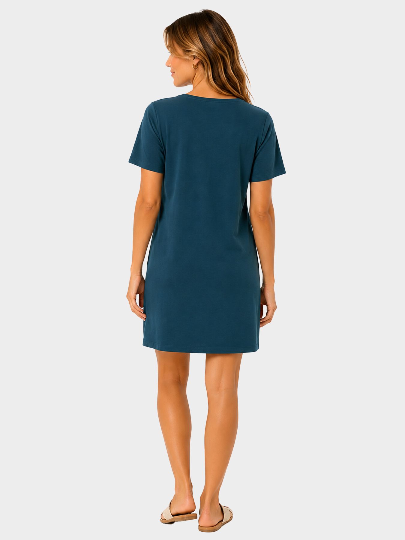Fos Fashion 1641 Uni Linnen petrol 2900166008040
