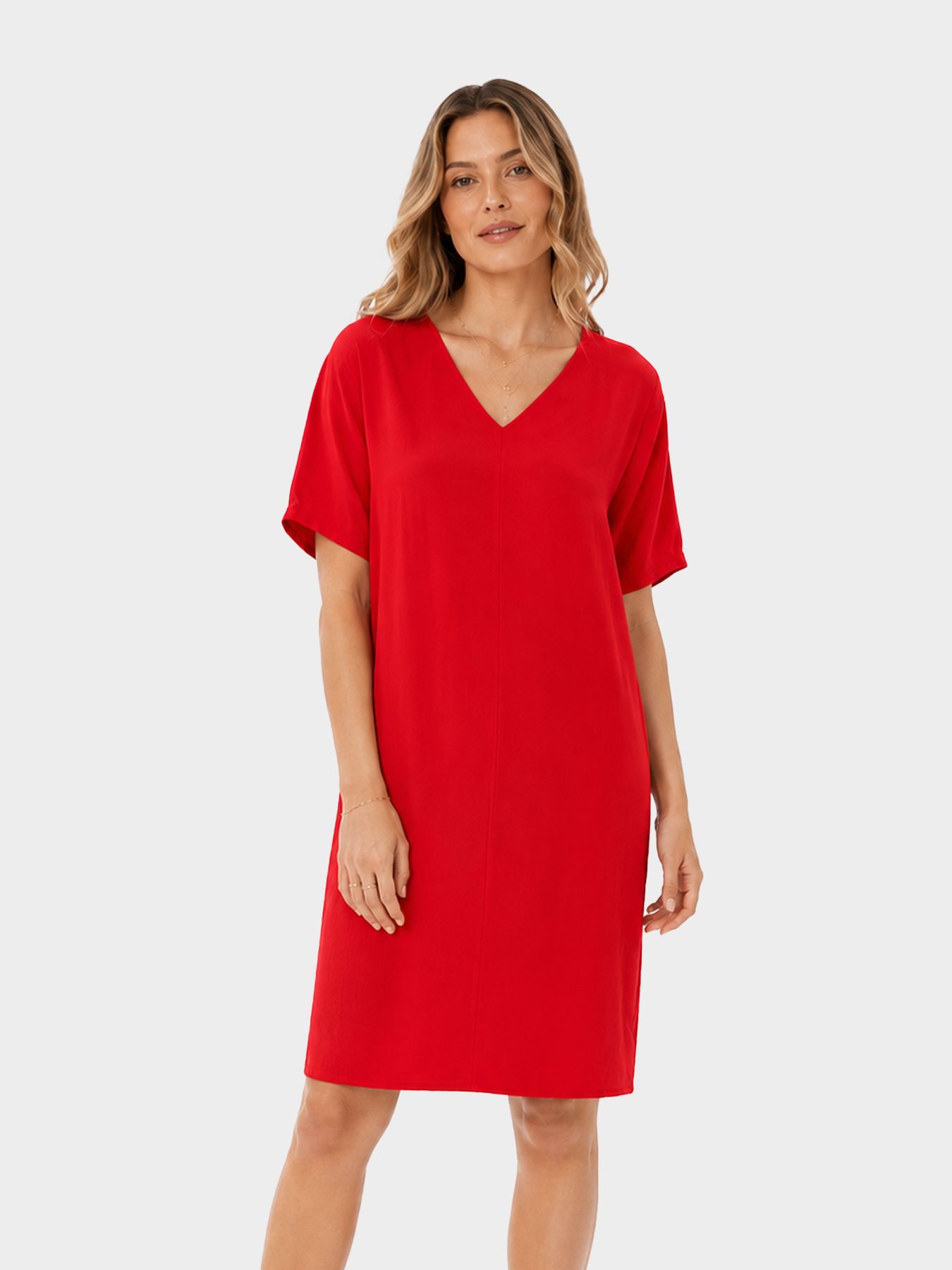 Fos Fashion 1641 Uni Linnen Rood 00109337-R2