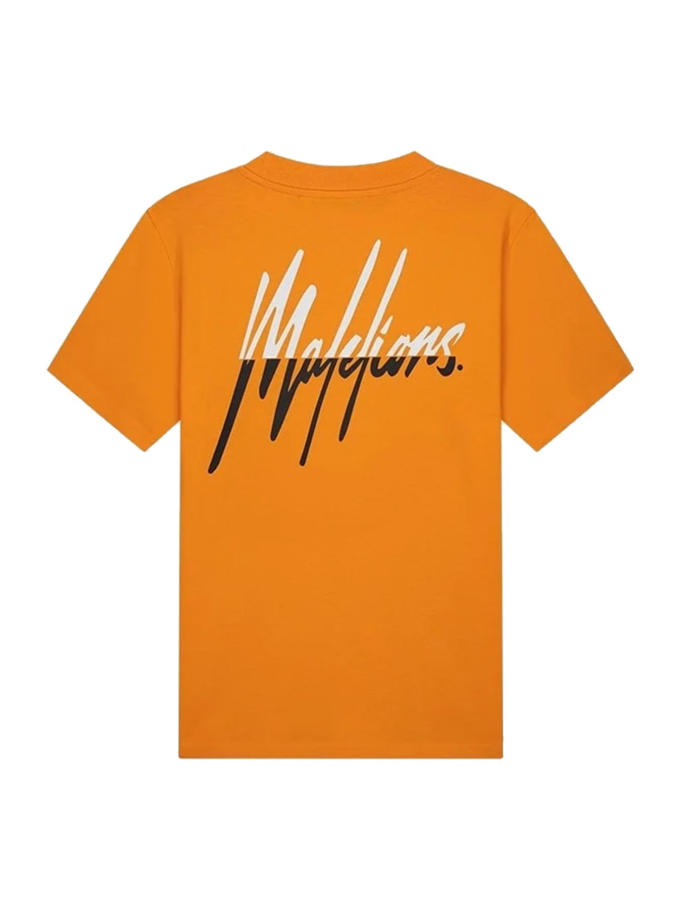 Malelions Men Ek2024 t-shirt Orange/Black 00109344-983