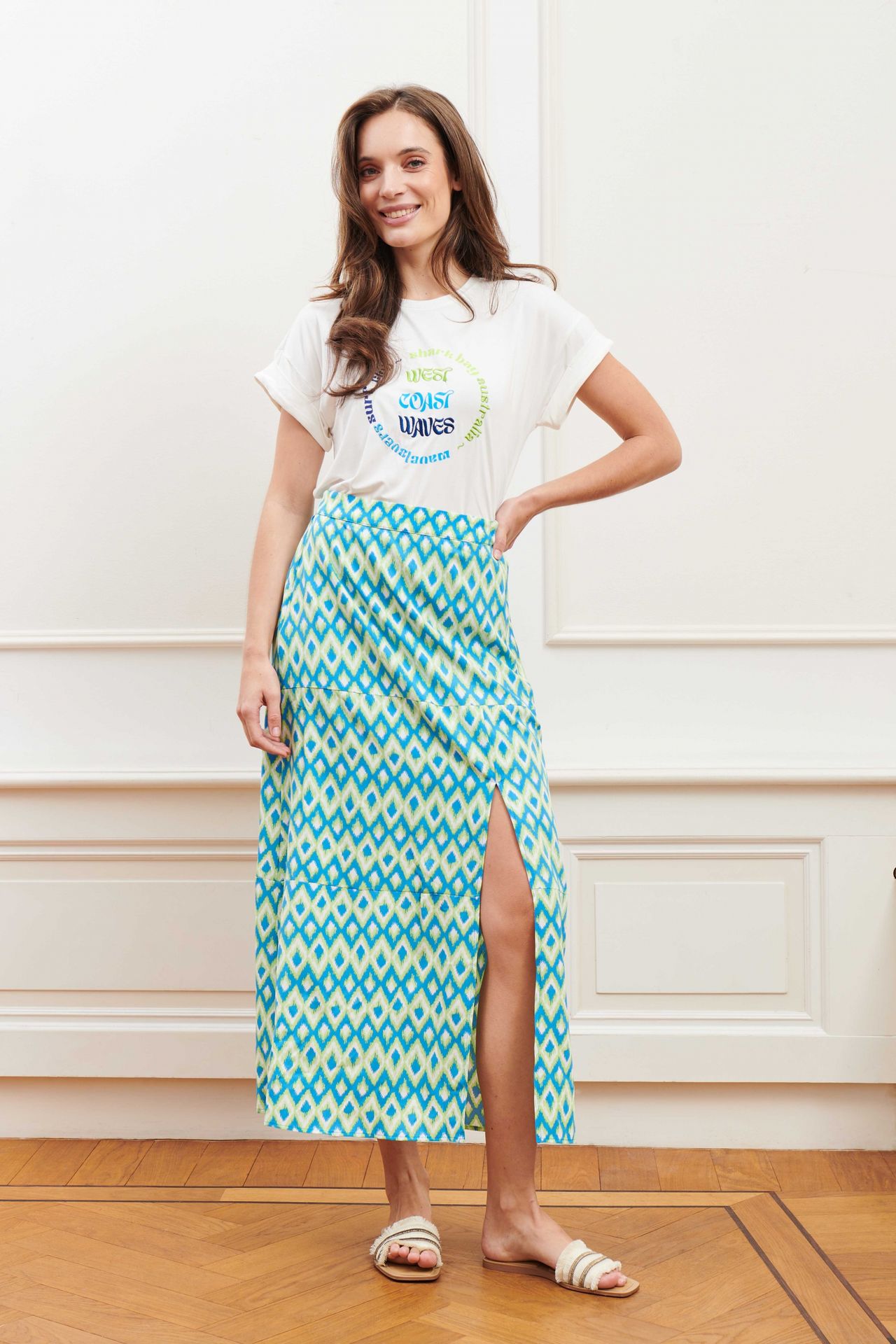 Lofty Manner T-shirt Caraline 100 white 2900149092035