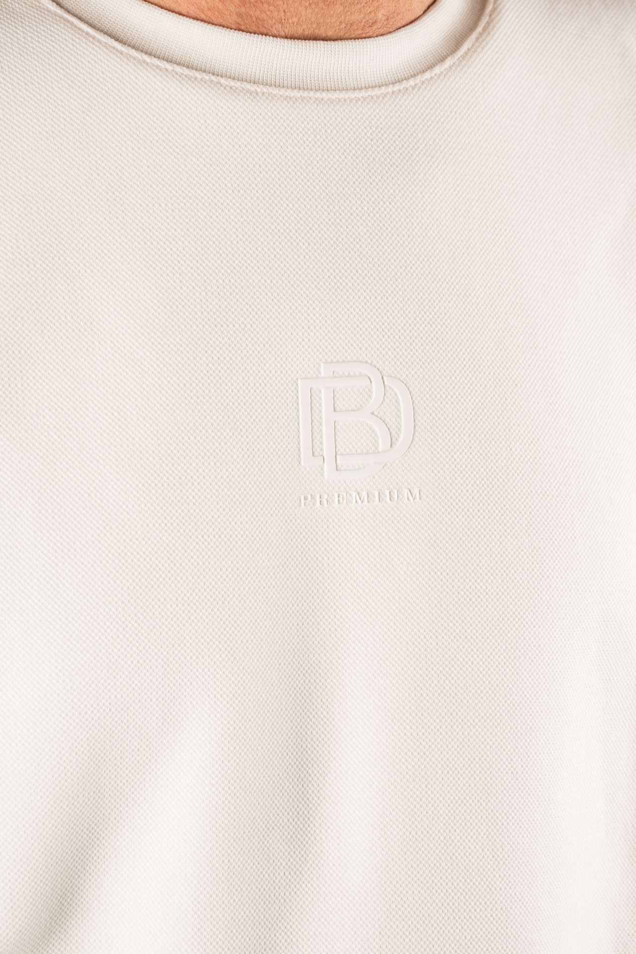 Donker Blauw DB-02 T-shirt ecru 2900149123043