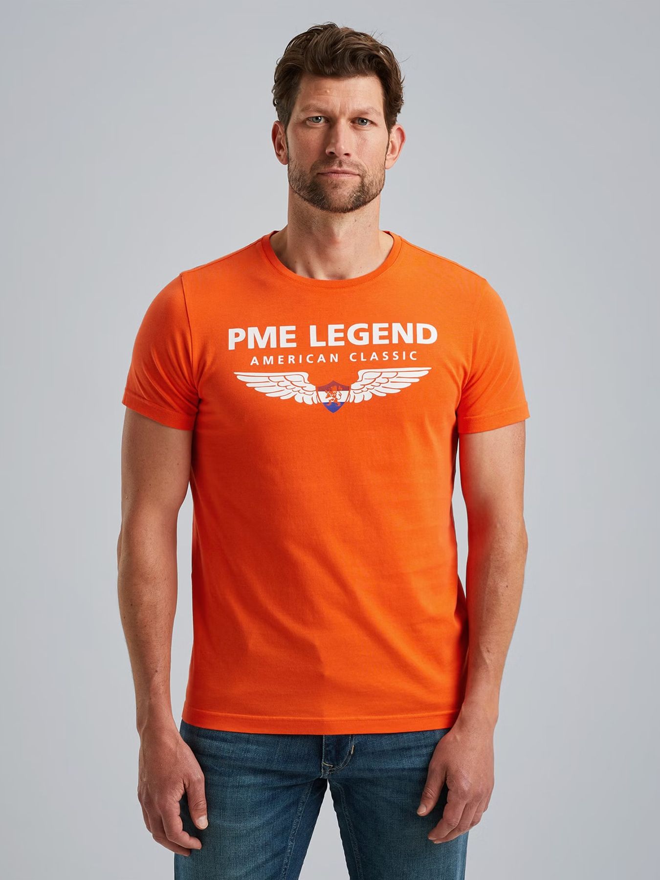 Pme Legend Short sleeve r-neck Country Tee Th Flame 00109376-2054