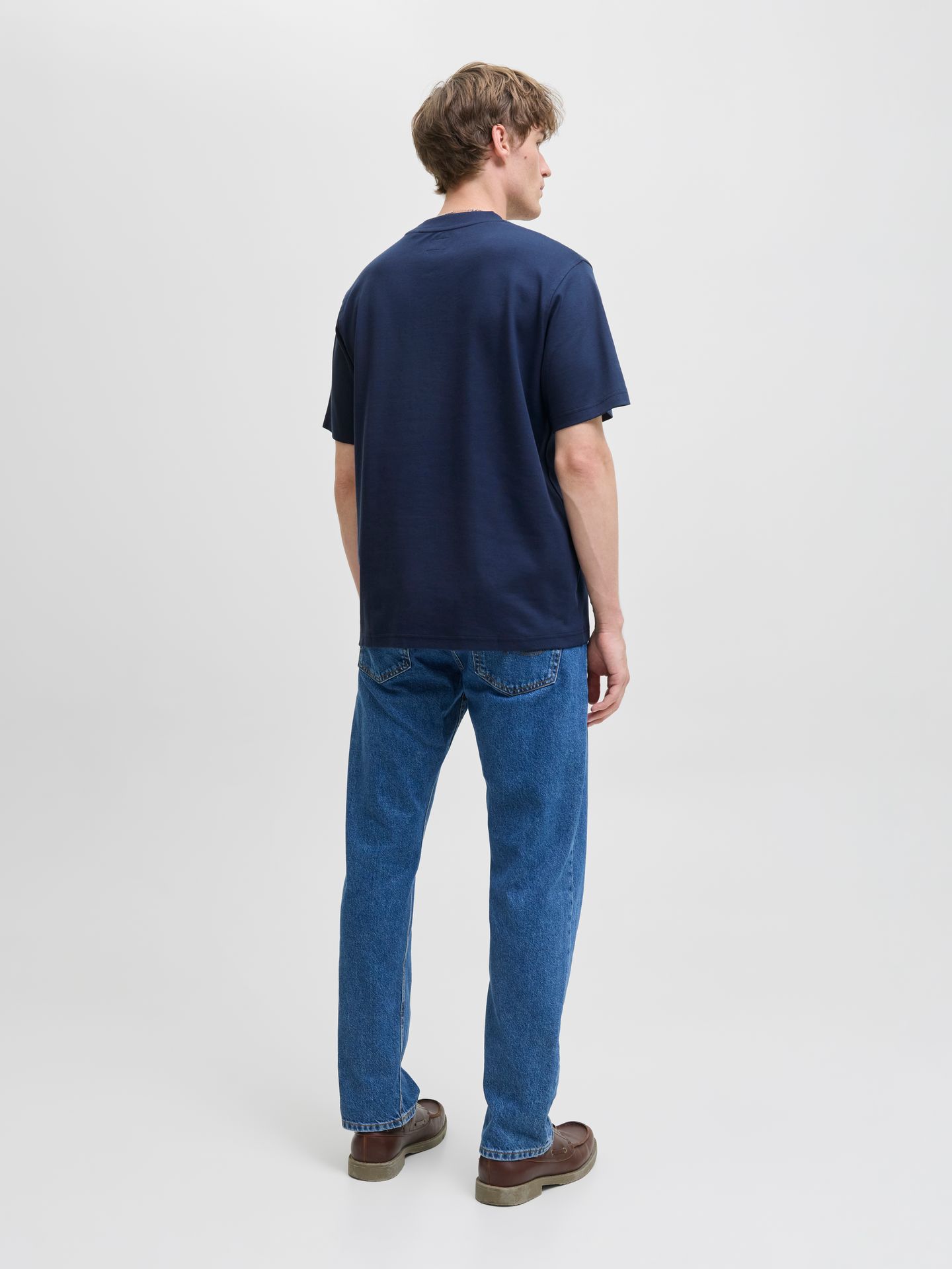 Jack & Jones JPRCCCHAD BRANDING SS CREW NECK TEE Black Iris 2900158108055