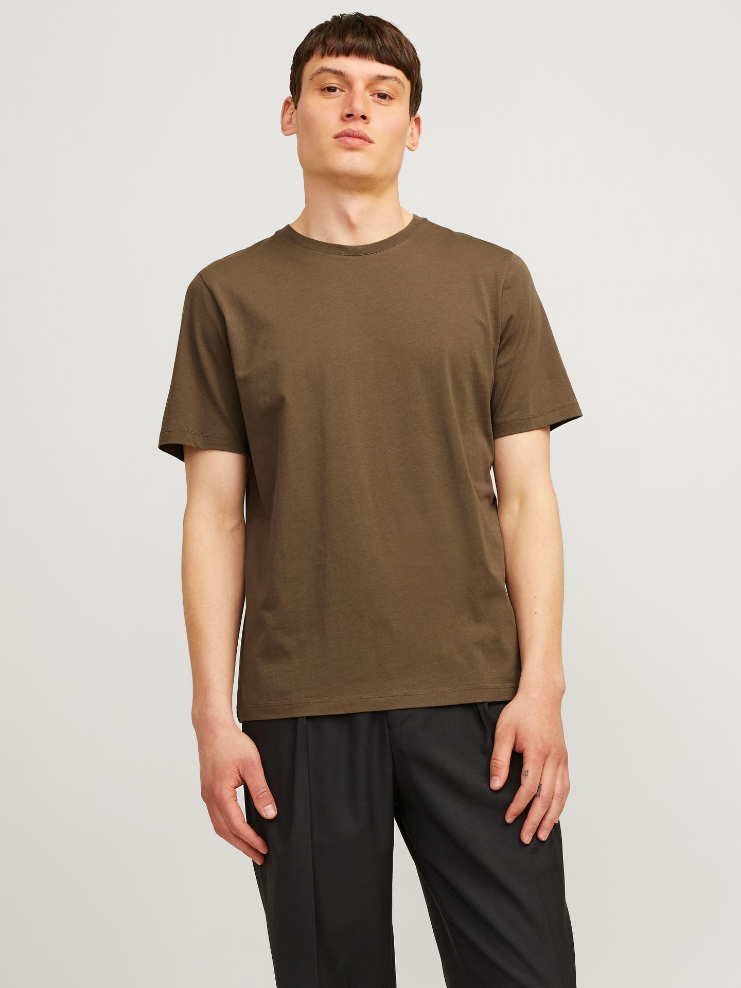 Jack & Jones JJEORGANIC BASIC TEE SS O-NECK NOOS Canteen 2900154893016