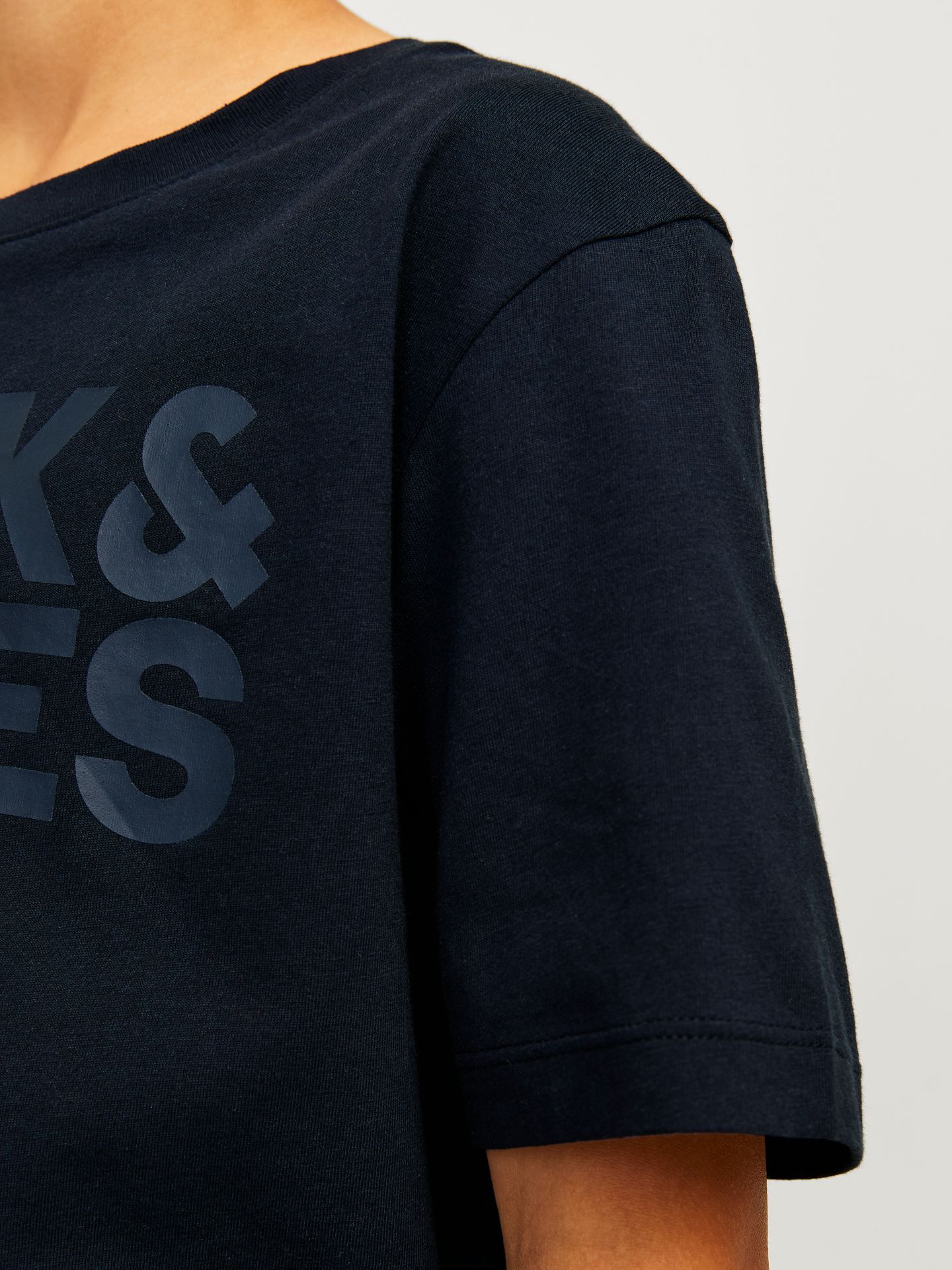 Jack & Jones JJECORP LOGO TEE SS O-NECK NOOS JNR Navy Blazer/JR /LARGE PRINT W.Navy 2900149193046