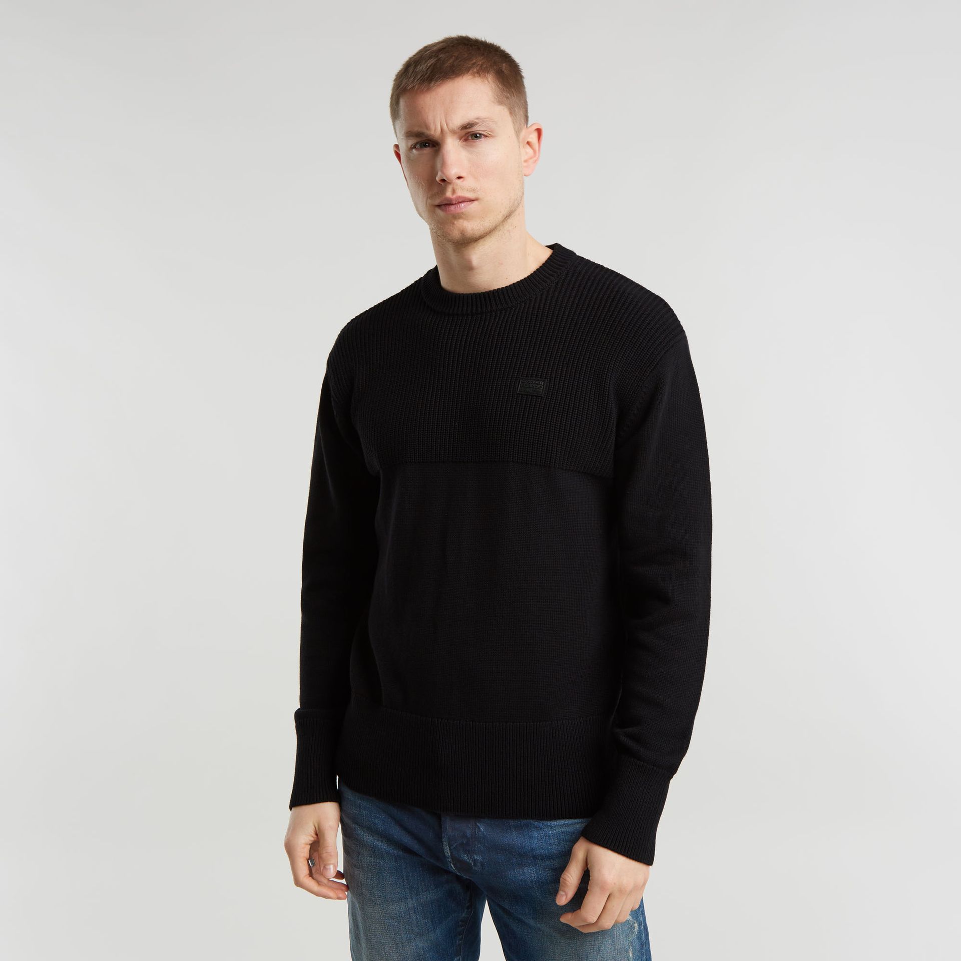 G-star Raw Fisherman r knit 6484 dk black 2900149268034