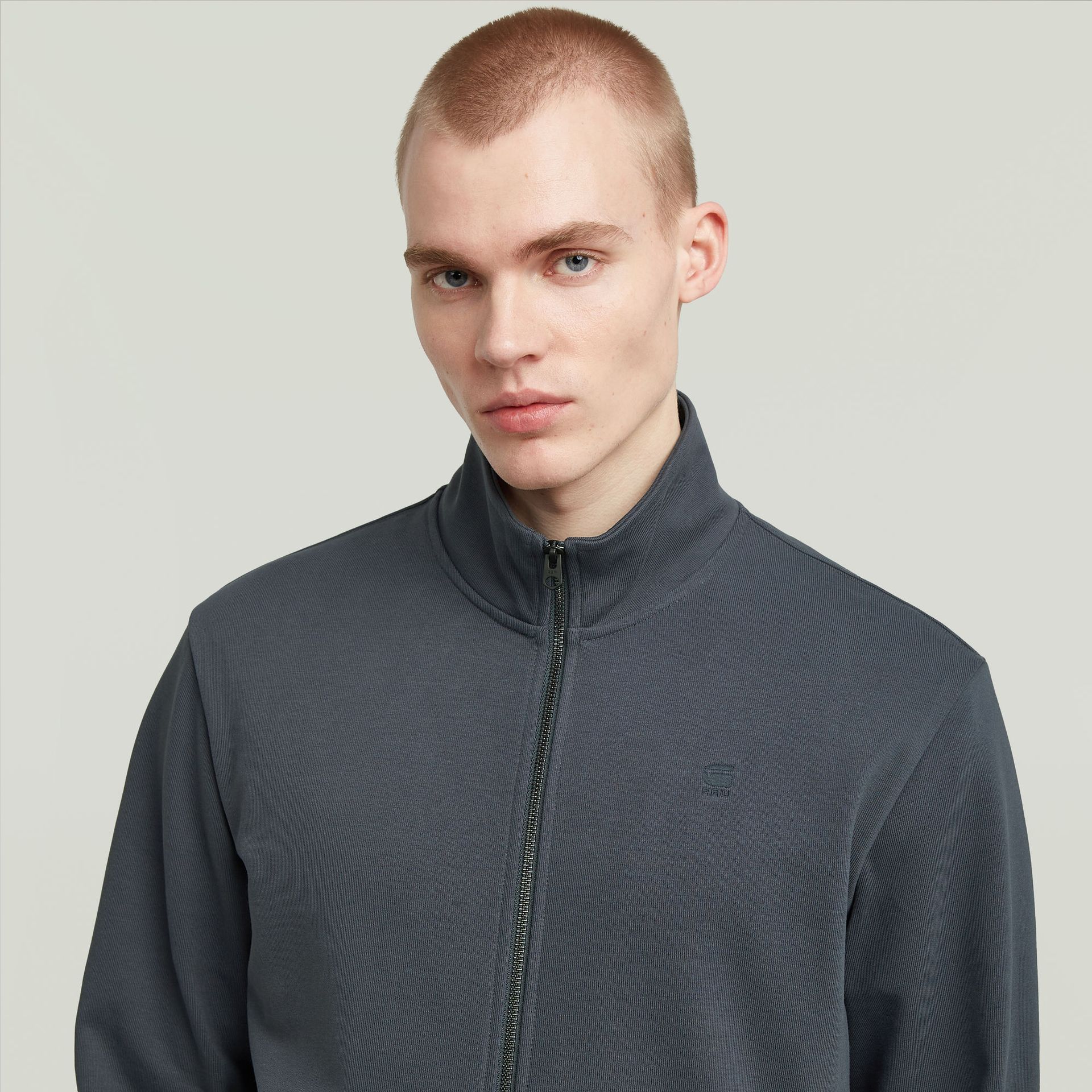 G-star Raw Nifous zip thru sw H392 india ink 2900158715062