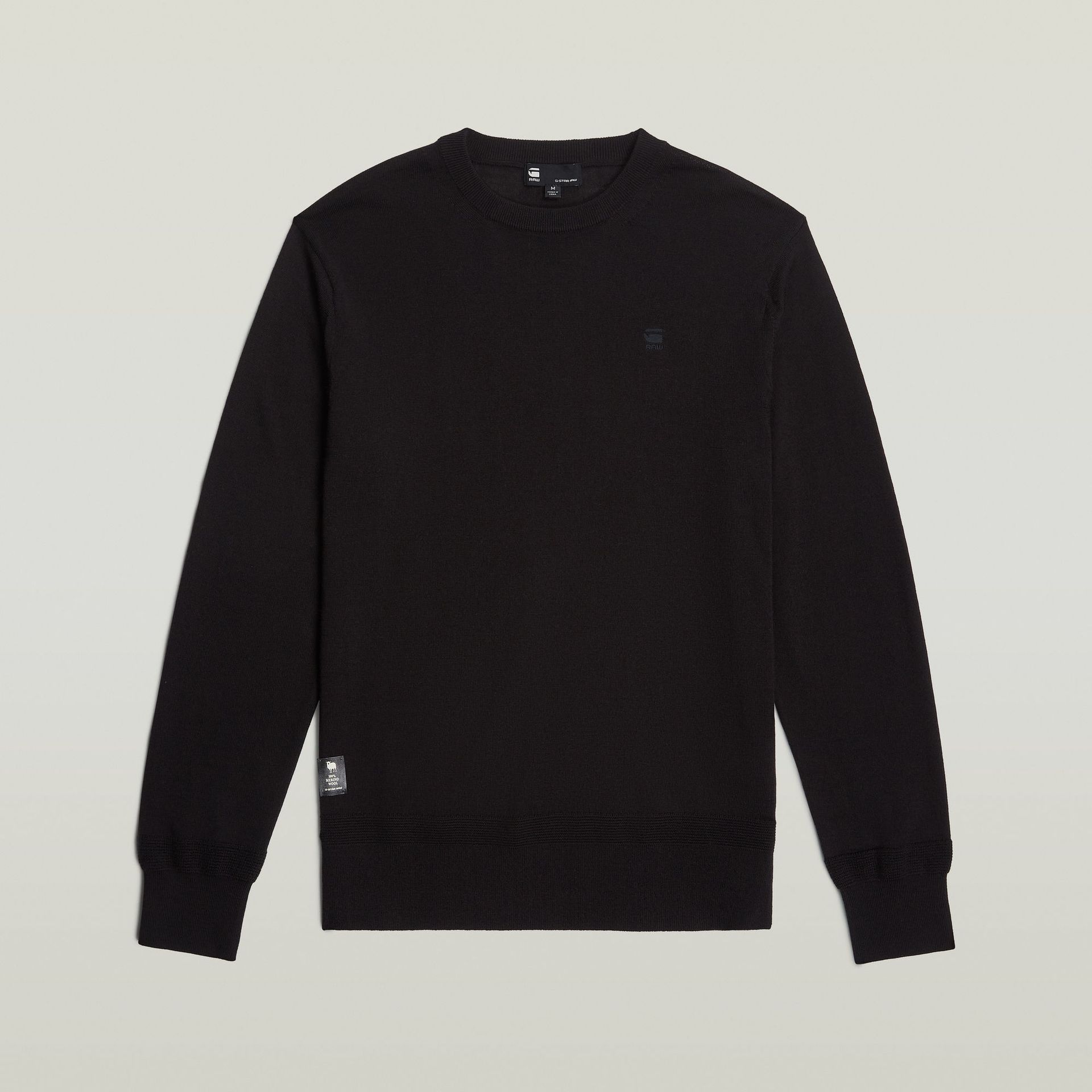 G-star Raw Premium core r knit 6484 dk black 2900149279047