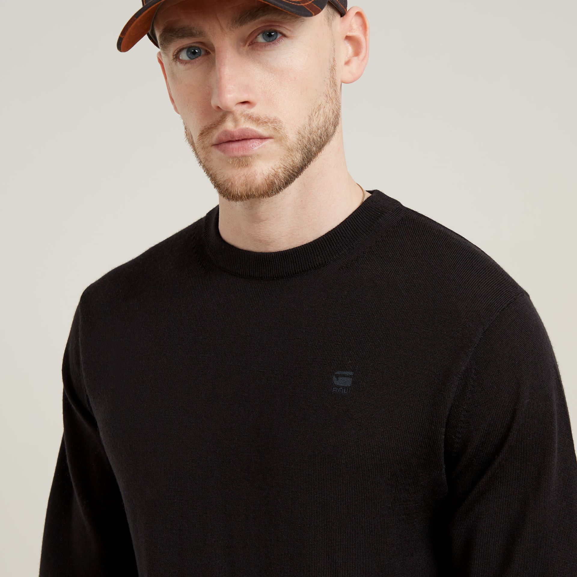 G-star Raw Premium core r knit 6484 dk black 2900149279047