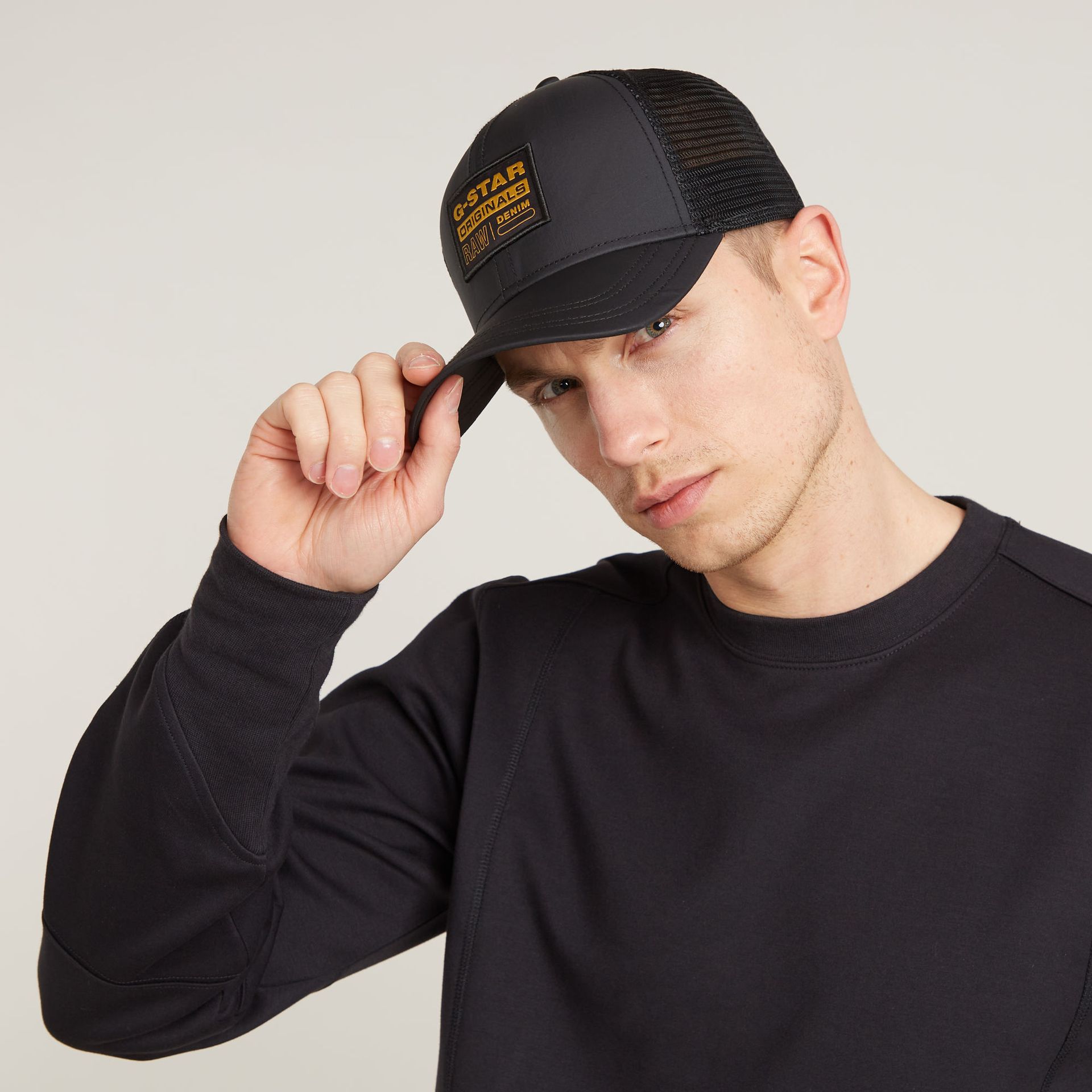 G-star Raw Embro Baseball Trucker Cap 6484 dk black 2900149284010