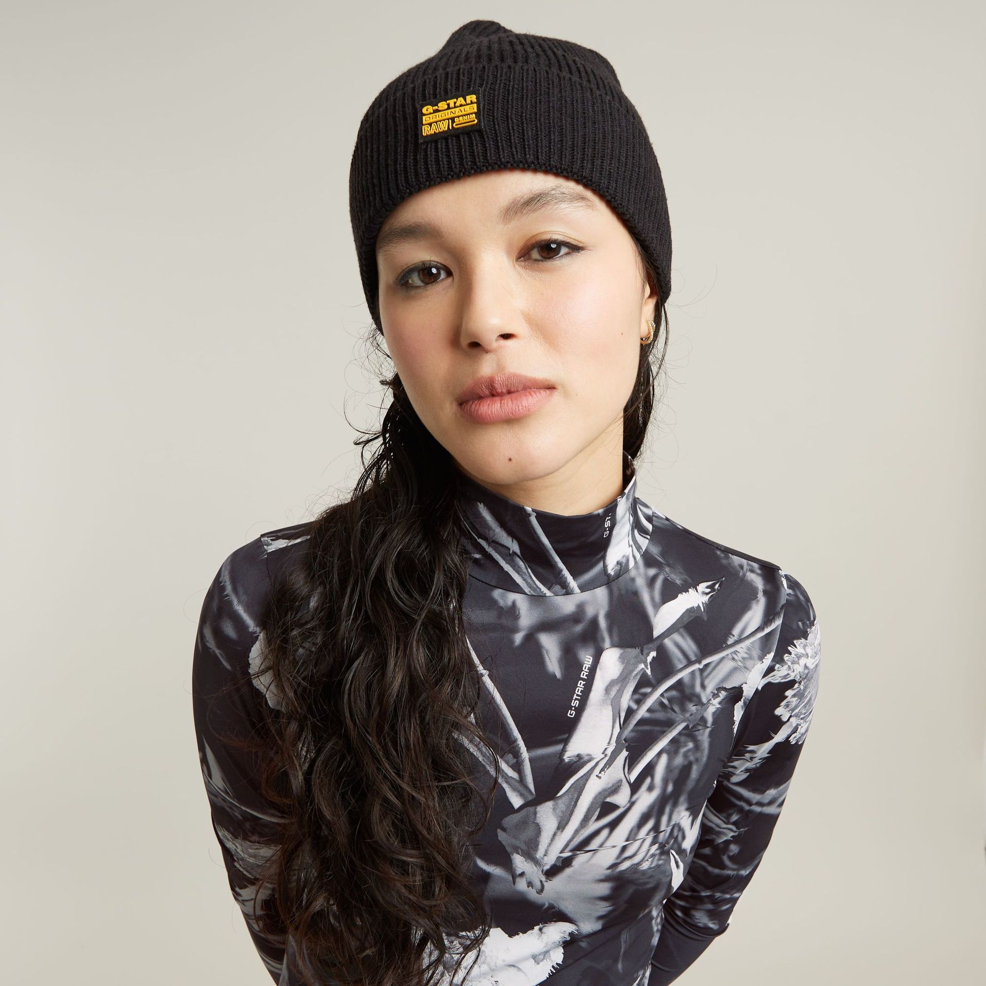 G-star Raw Geffo Long Beanie 6484 dk black 2900149285017