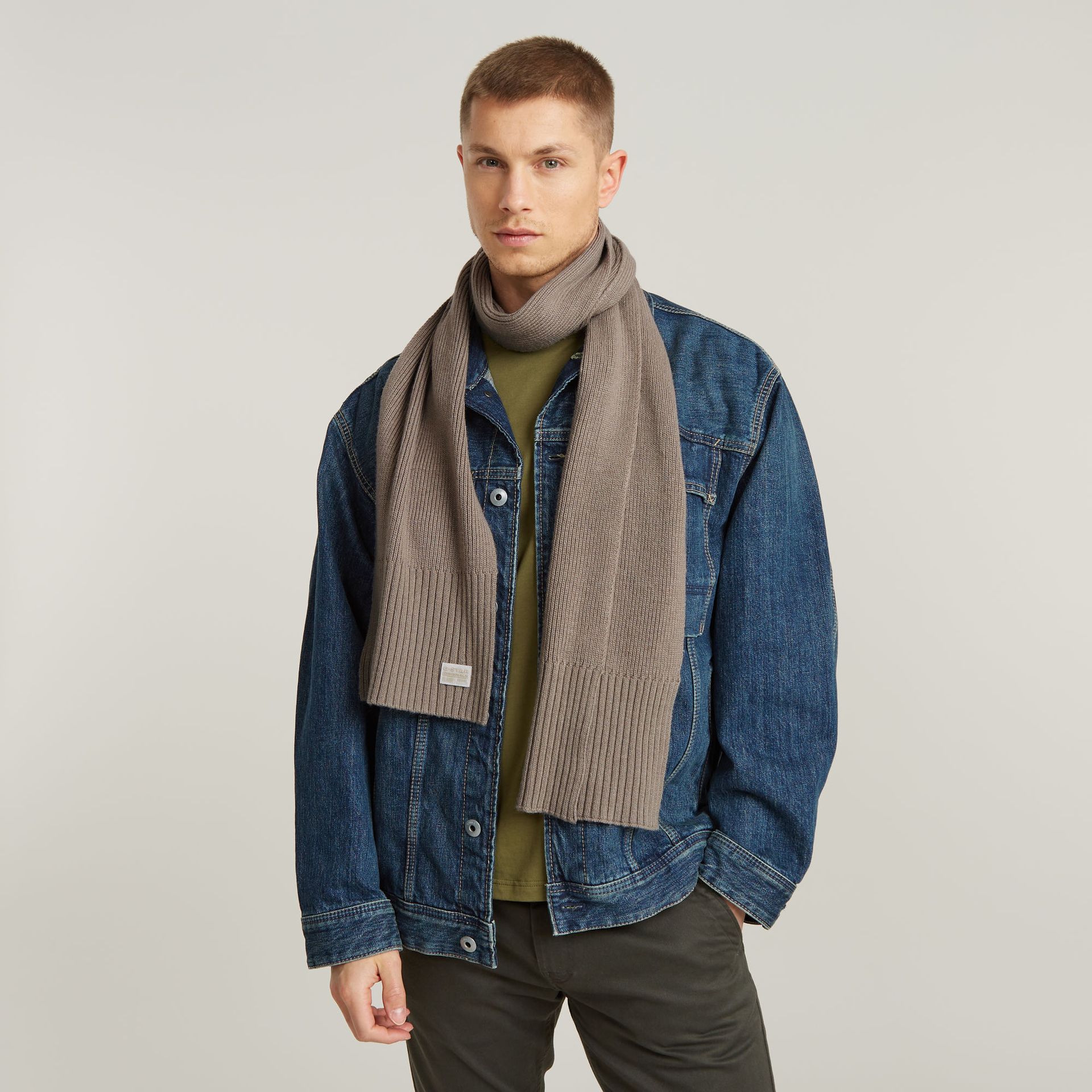 G-star Raw Geffo Scarf G106 elephant skin 00109438-EKA07001300000116