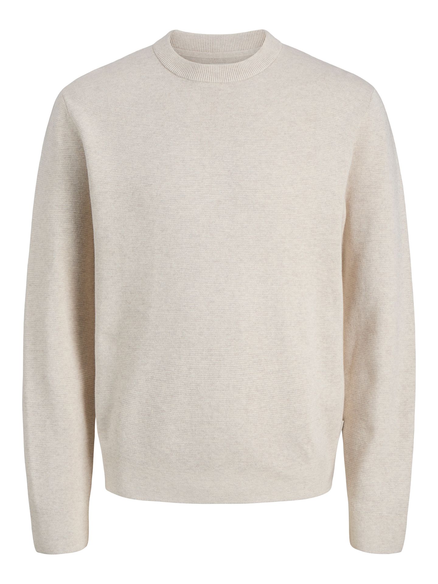 Jack & Jones JPRBLAMILANO STITCH KNIT CREW NECK Cloud Dancer/COMFORT FIT 00109572-EKA26011400000297