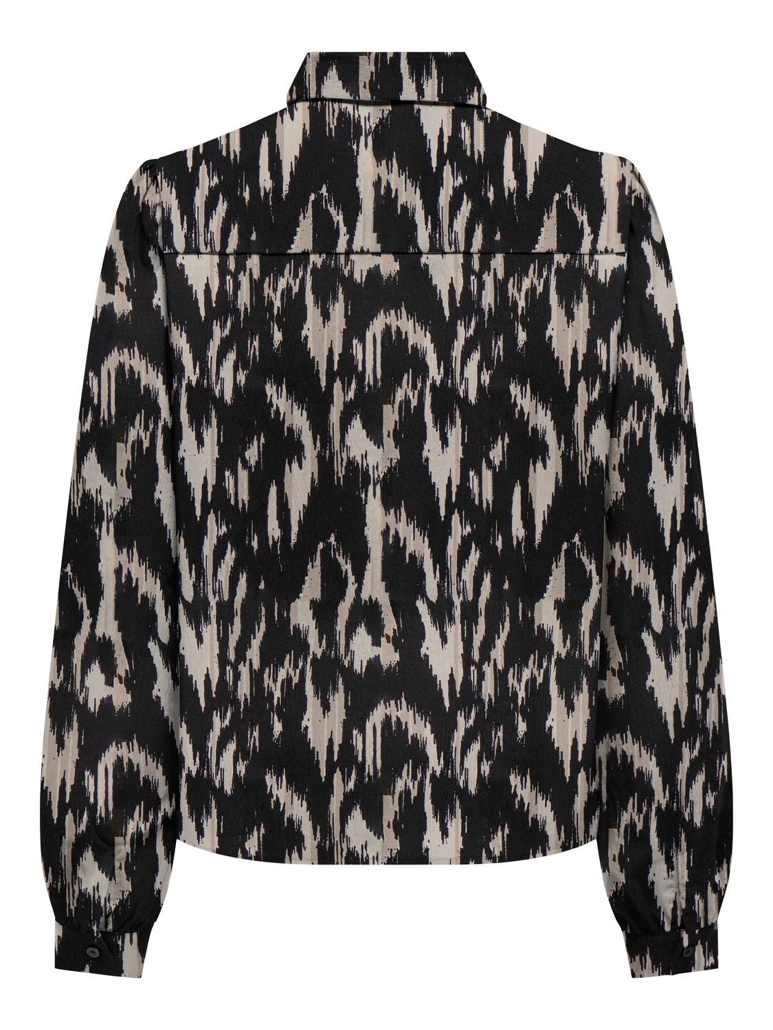 Only ONLNOVA LIFE ELITE L/S EMMA SHIRT A Black/LEO AOP 2900149552041