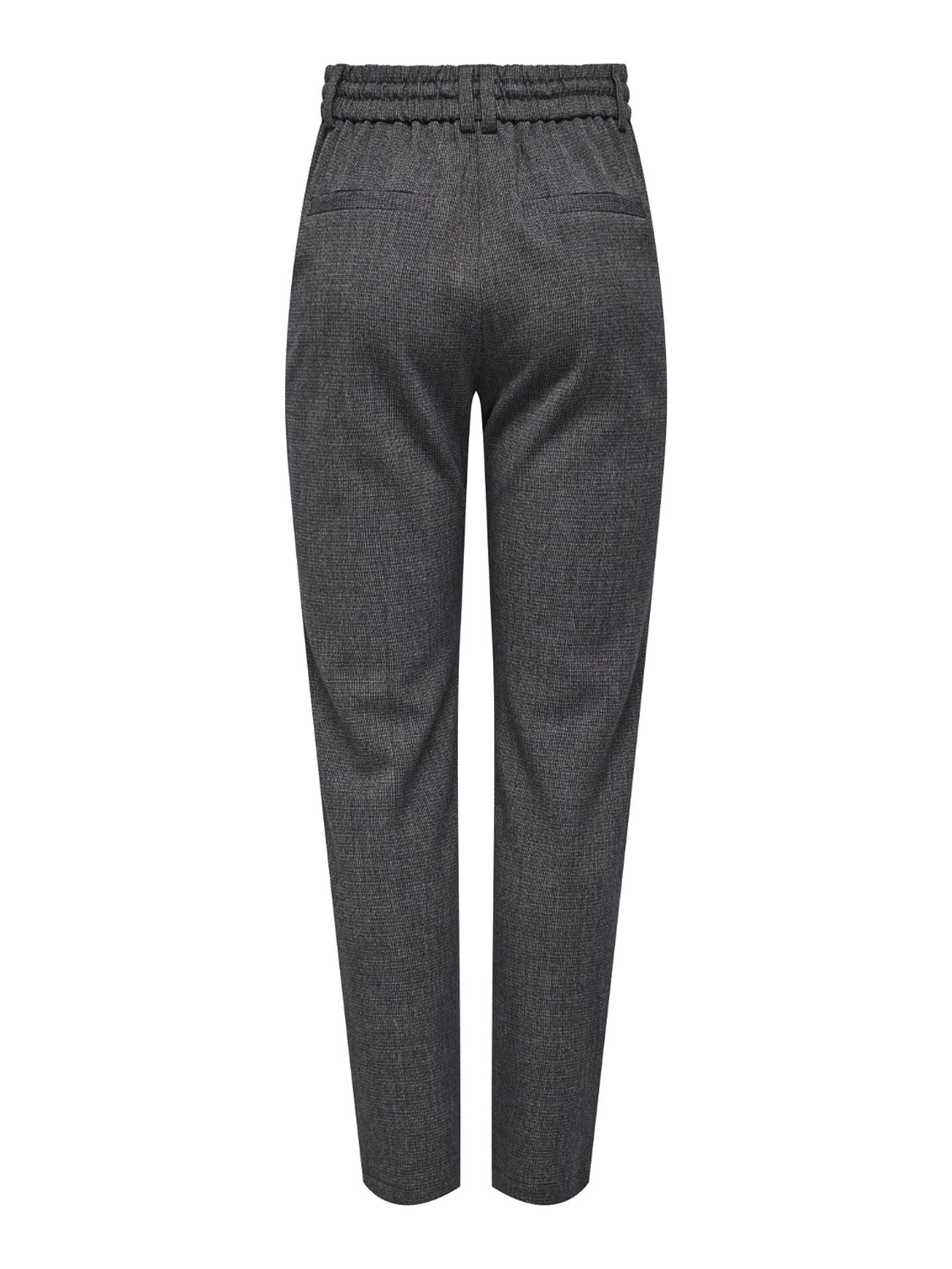 Only ONLPOPTRASH-ELISE EASY MELANGE PANT Dark Grey Melange 2900149548075