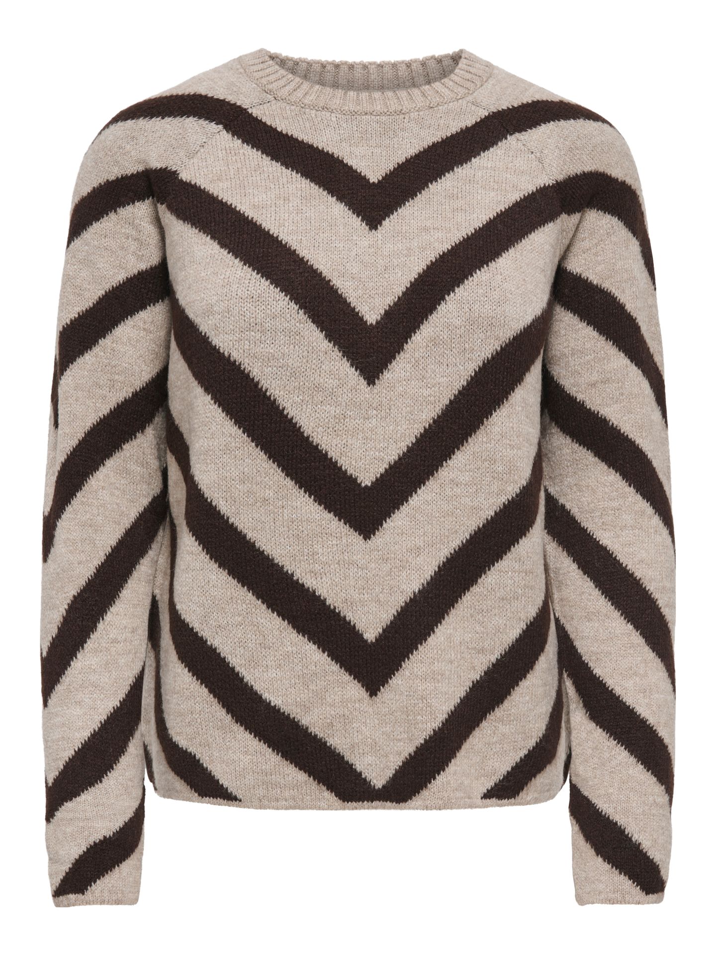 Only ONLELIZA L/S PULLOVER KNT NOOS String/Coffee Bean 00109580-EKA26011400003717