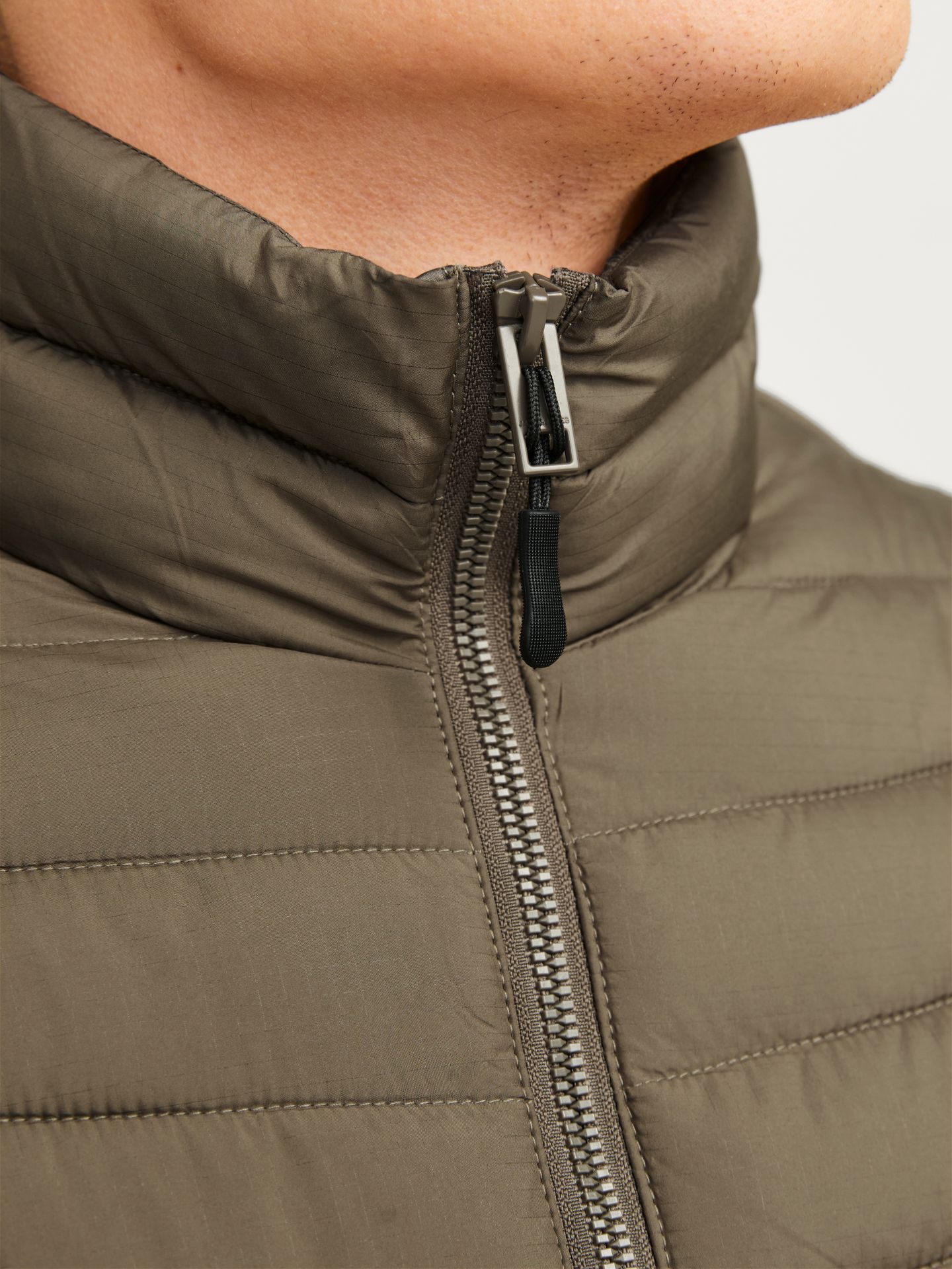 Jack & Jones JJESTATE PACKABLE PUFFER COLLAR NOO Canteen 2900149568059