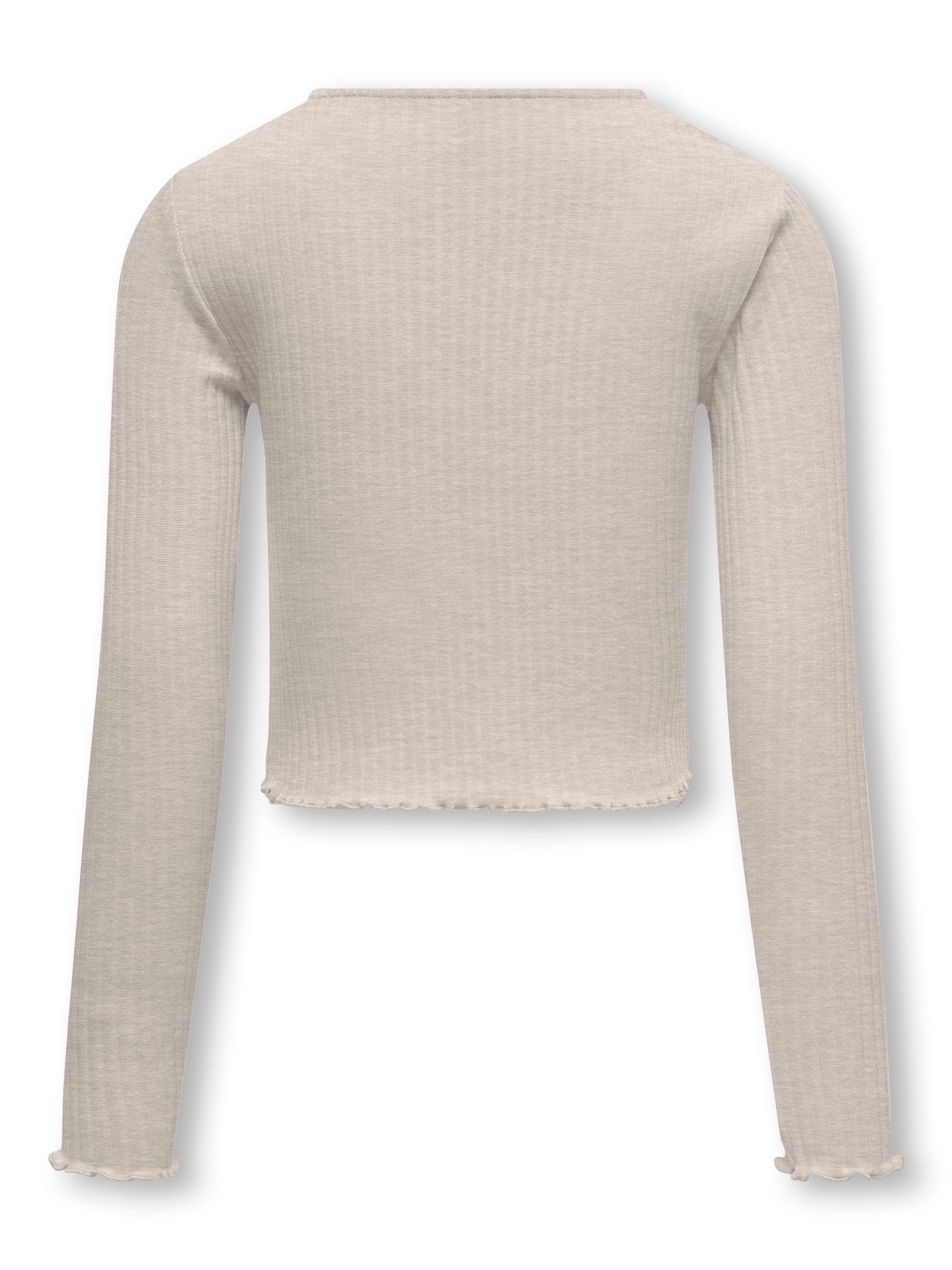 Only KOGNELLA L/S O-NECK TOP JRS NOOS Pumice Stone/Coconut 2900157563039