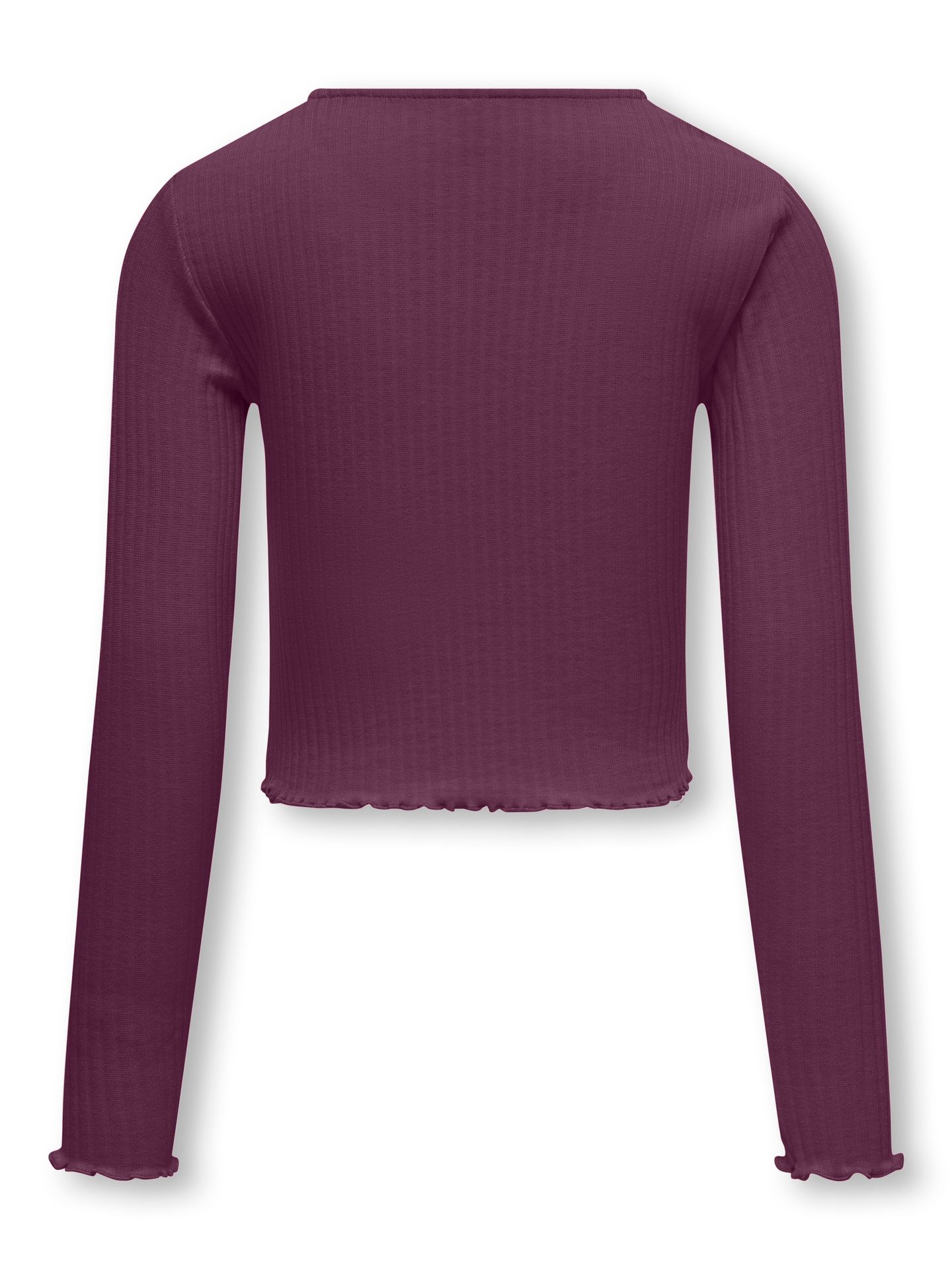 Only KOGNELLA L/S O-NECK TOP JRS NOOS Mauve Wine 2900157562018