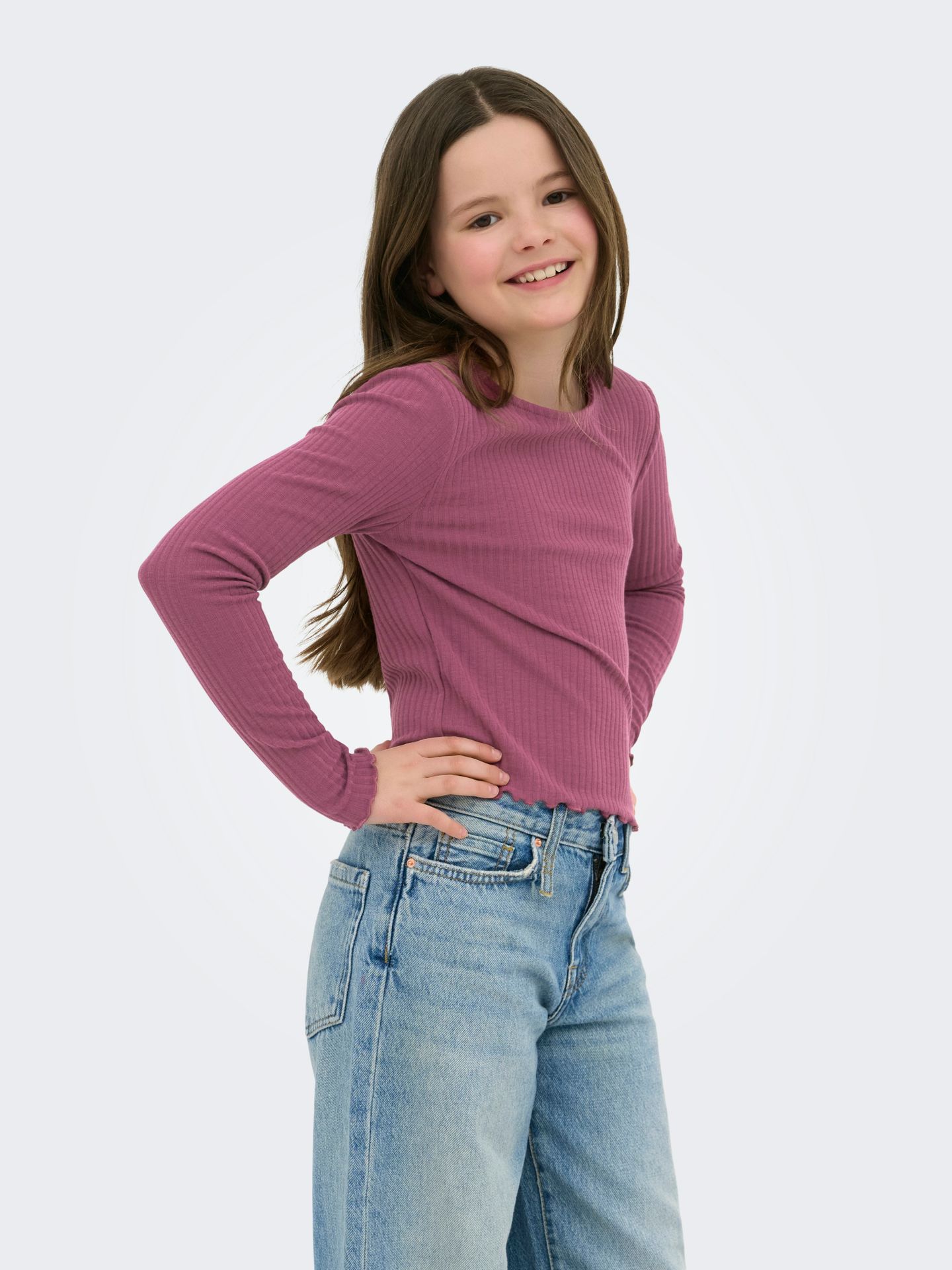 Kids Only KOGNELLA L/S O-NECK TOP JRS NOOS Grape Nectar 2900167929016