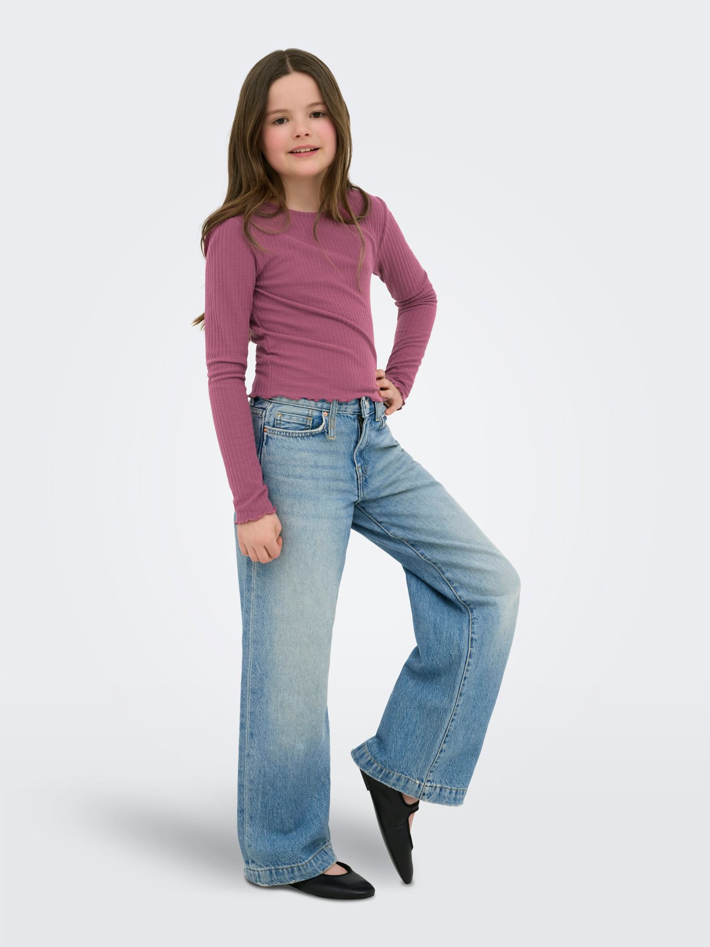 Kids Only KOGNELLA L/S O-NECK TOP JRS NOOS Grape Nectar 2900167929016