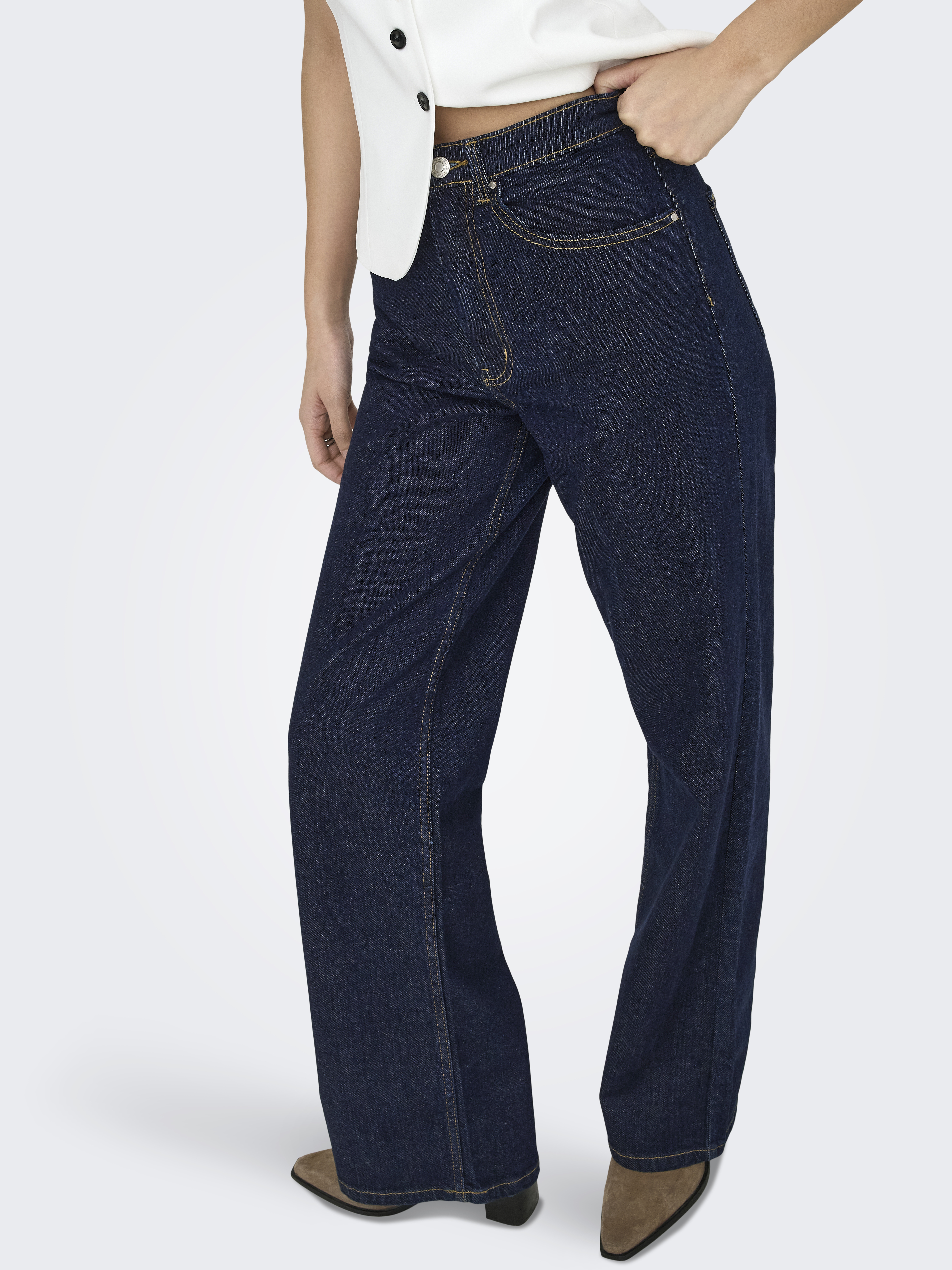 onljuicy hw wide rinse dnm mas 763 n | Only | Jeansinn.nl