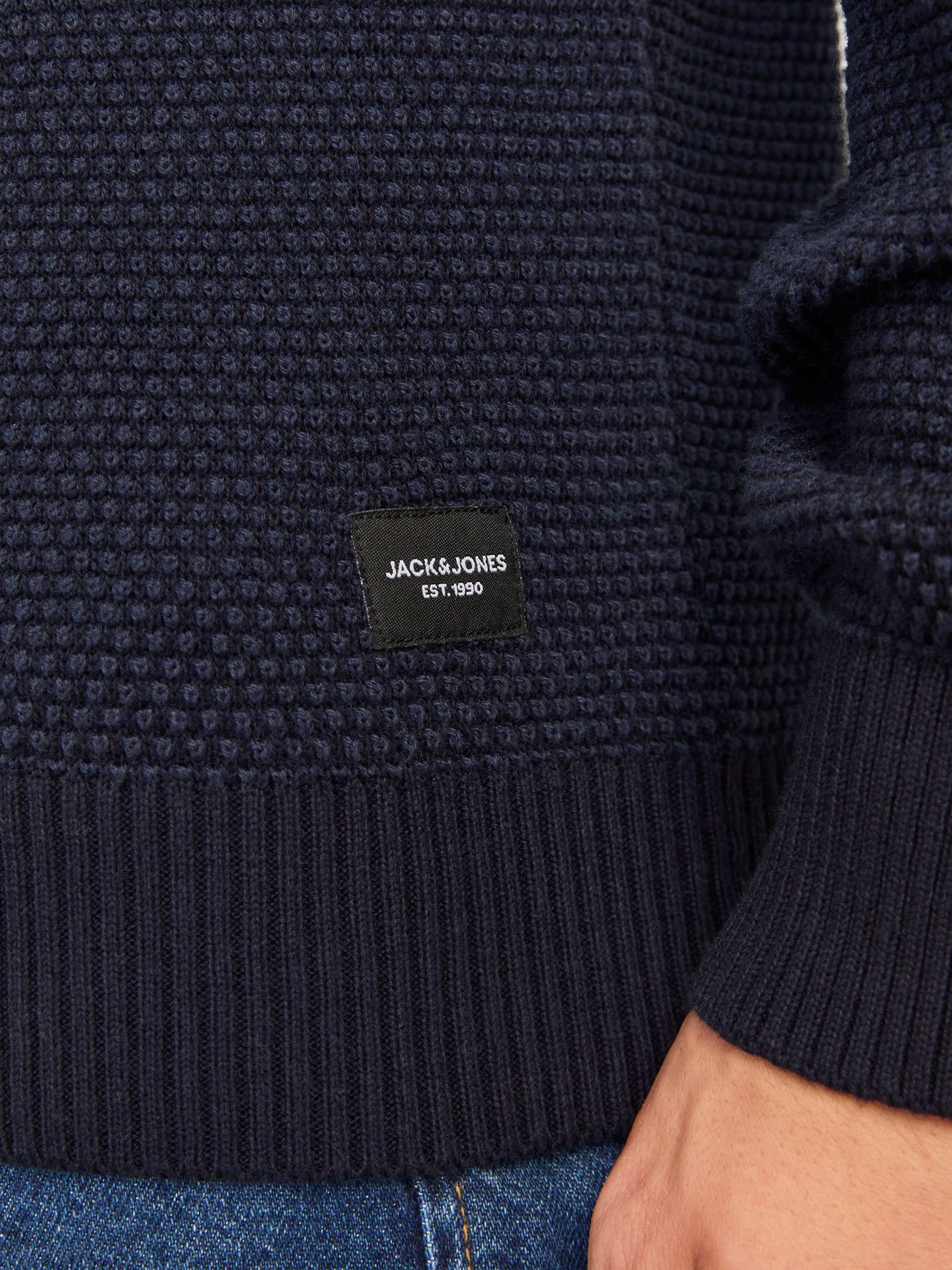 Jack & Jones JJEGLOBE KNIT CREW NECK NOOS Mood Indigo 2900158682043