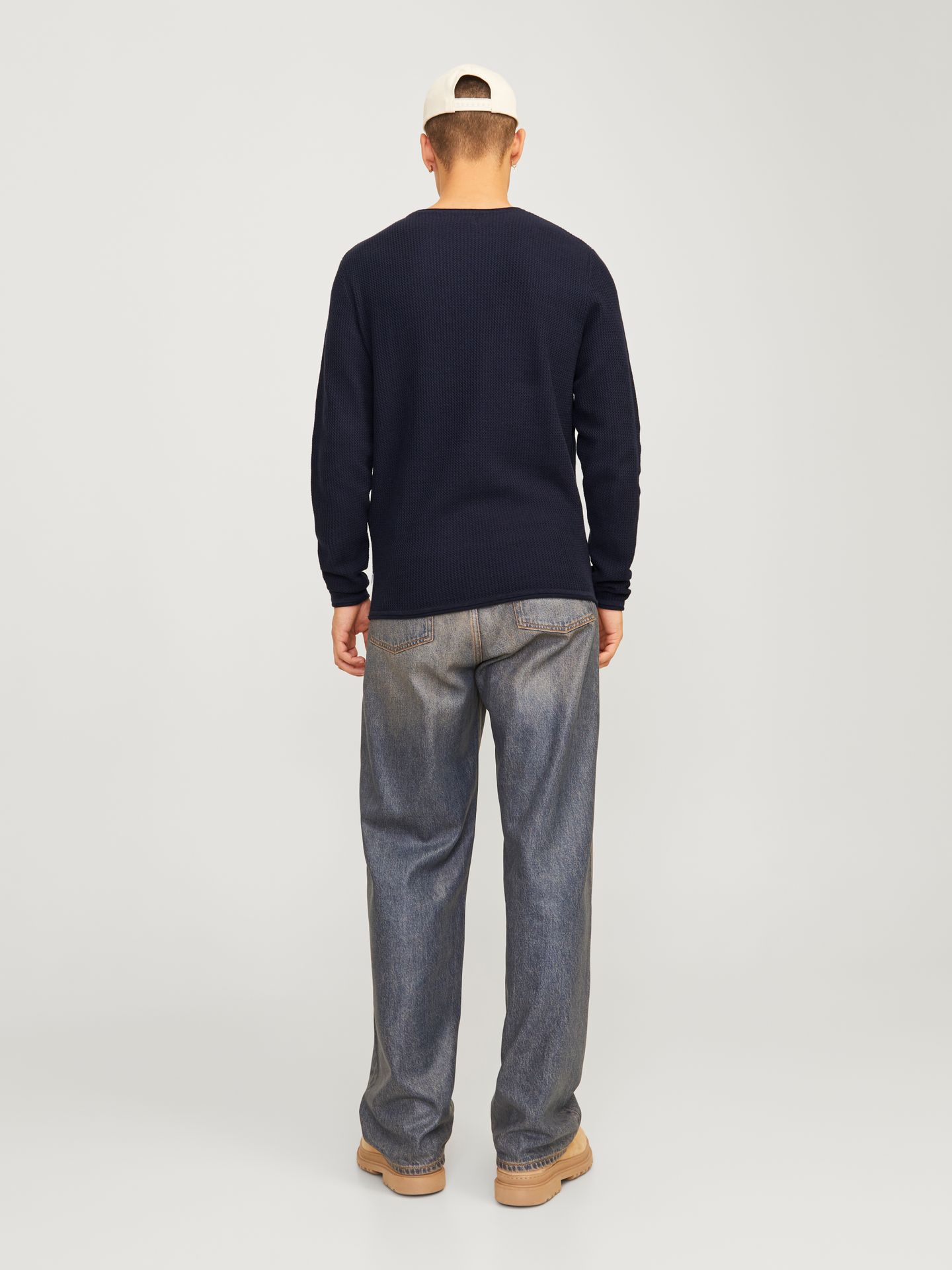 Jack & Jones JJECOOPER KNIT CREW NECK NOOS Mood Indigo 2900149603057