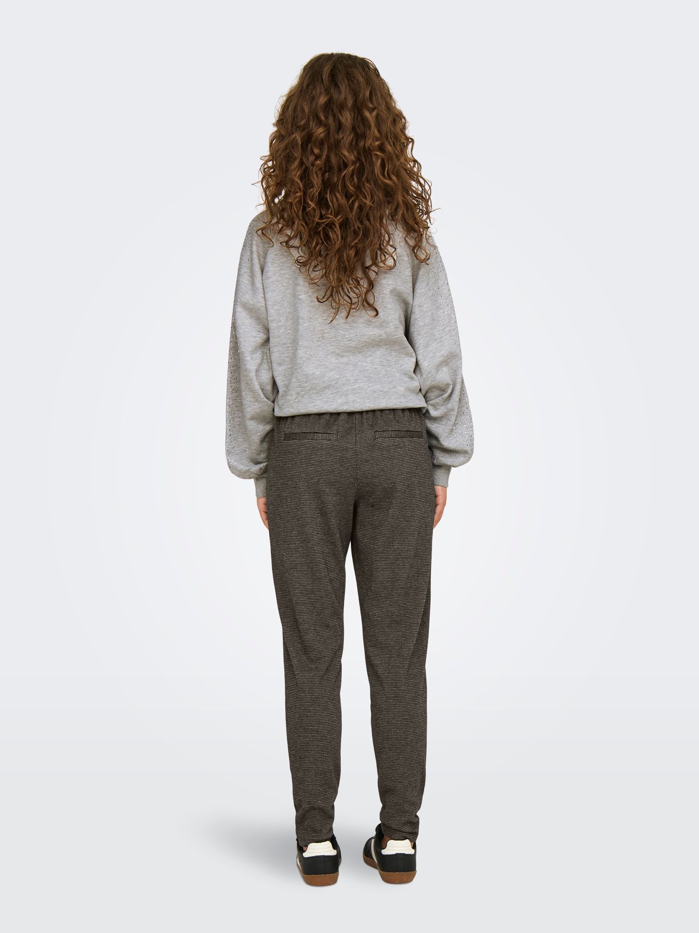 Only ONLPOPTRASH-GOZI PANT PNT NOOS Walnut/W. Melange 2900159258148