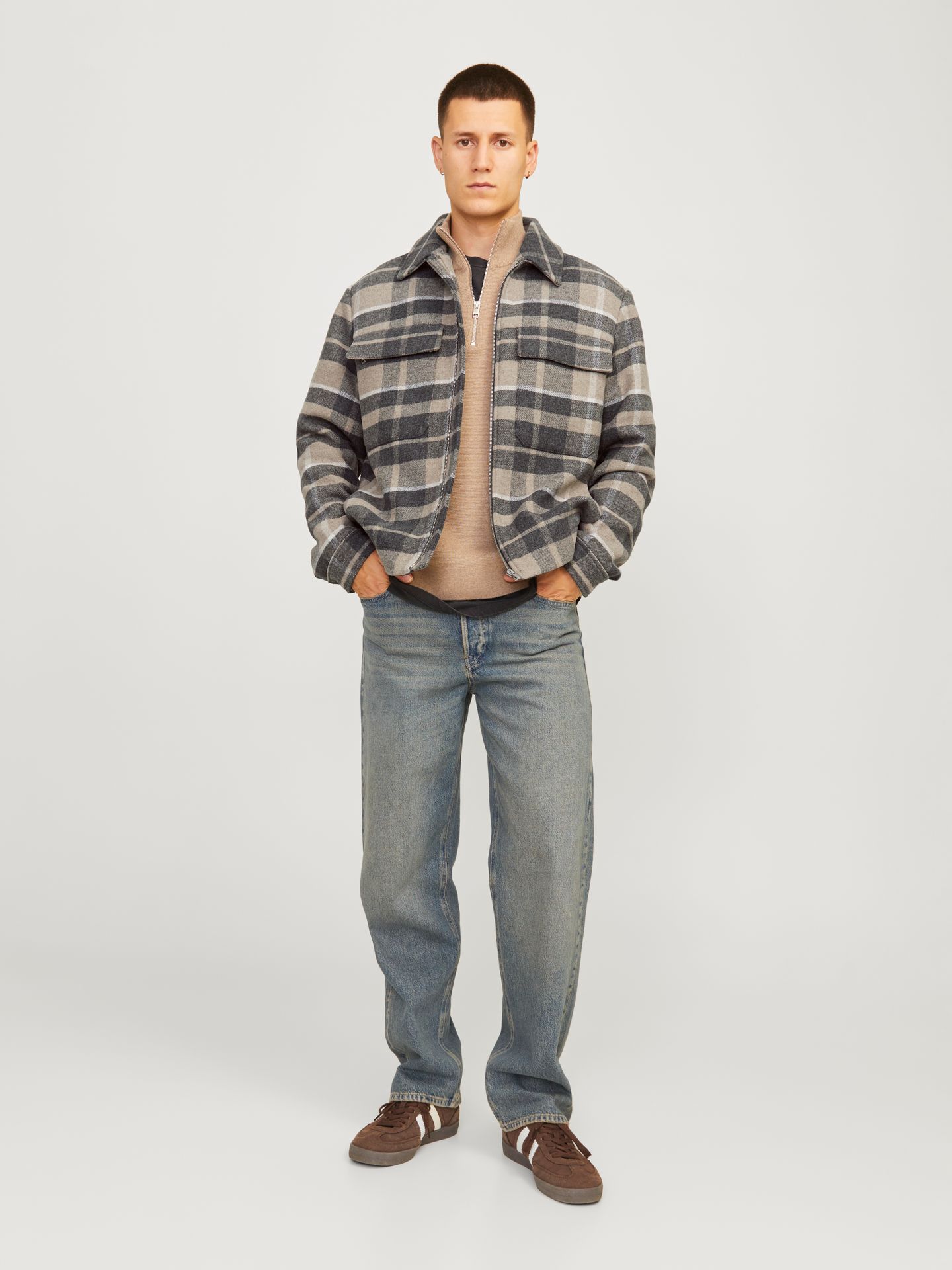 Jack & Jones JPRCCRUSSEL JACKET SN High-rise/CHECK 2900149639018