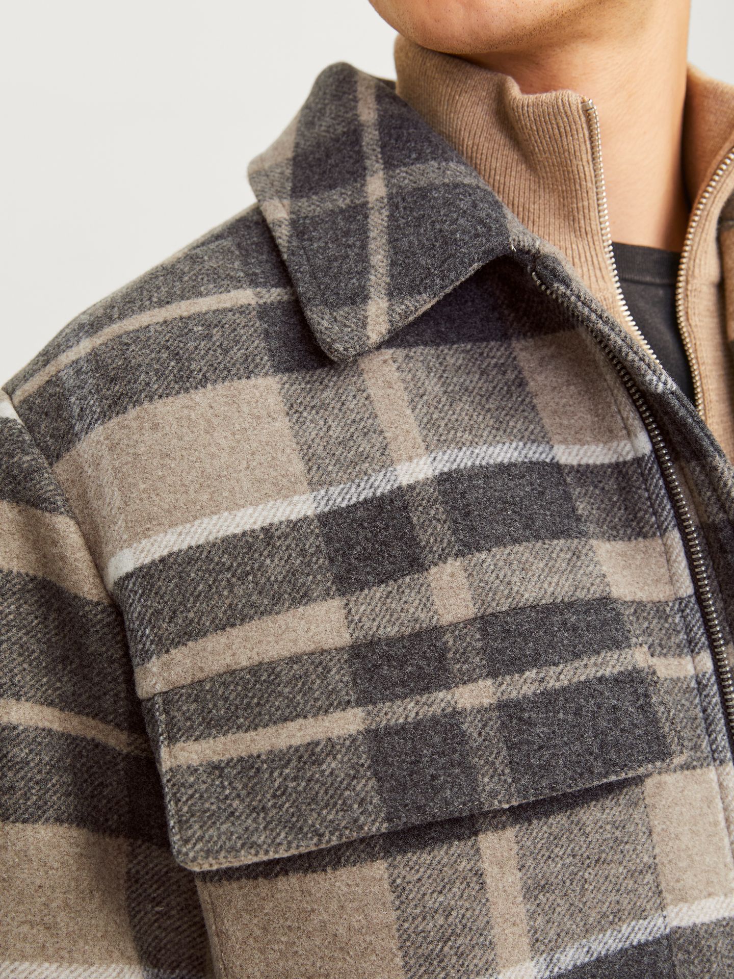 Jack & Jones JPRCCRUSSEL JACKET SN High-rise/CHECK 2900149639018