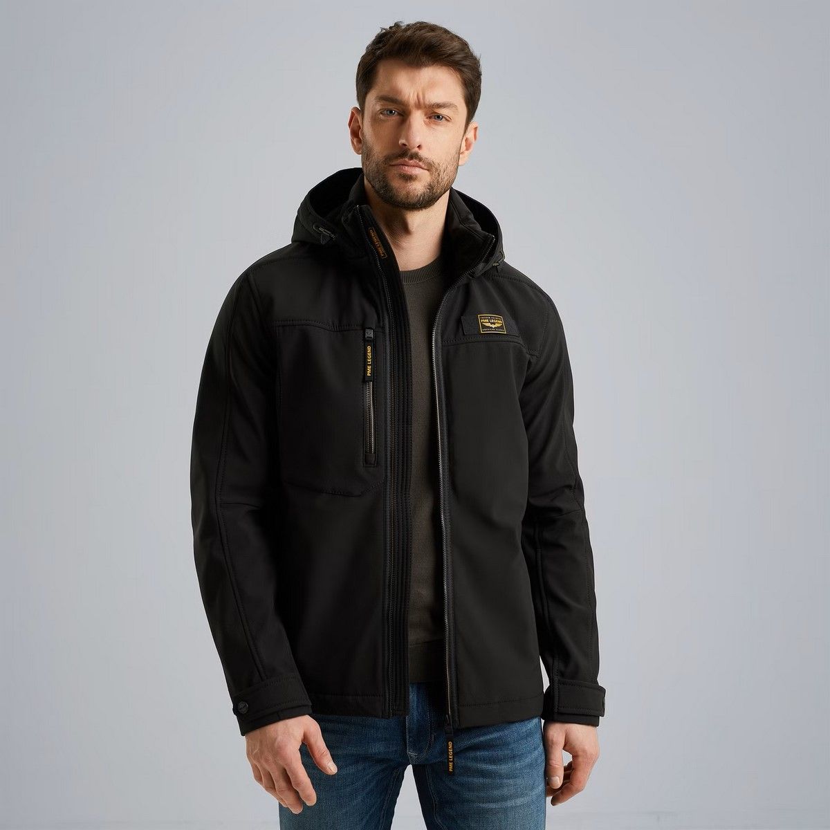 Pme Legend Semi long jacket SUCCESSOR 3L Soft Jet Black 2900149651027