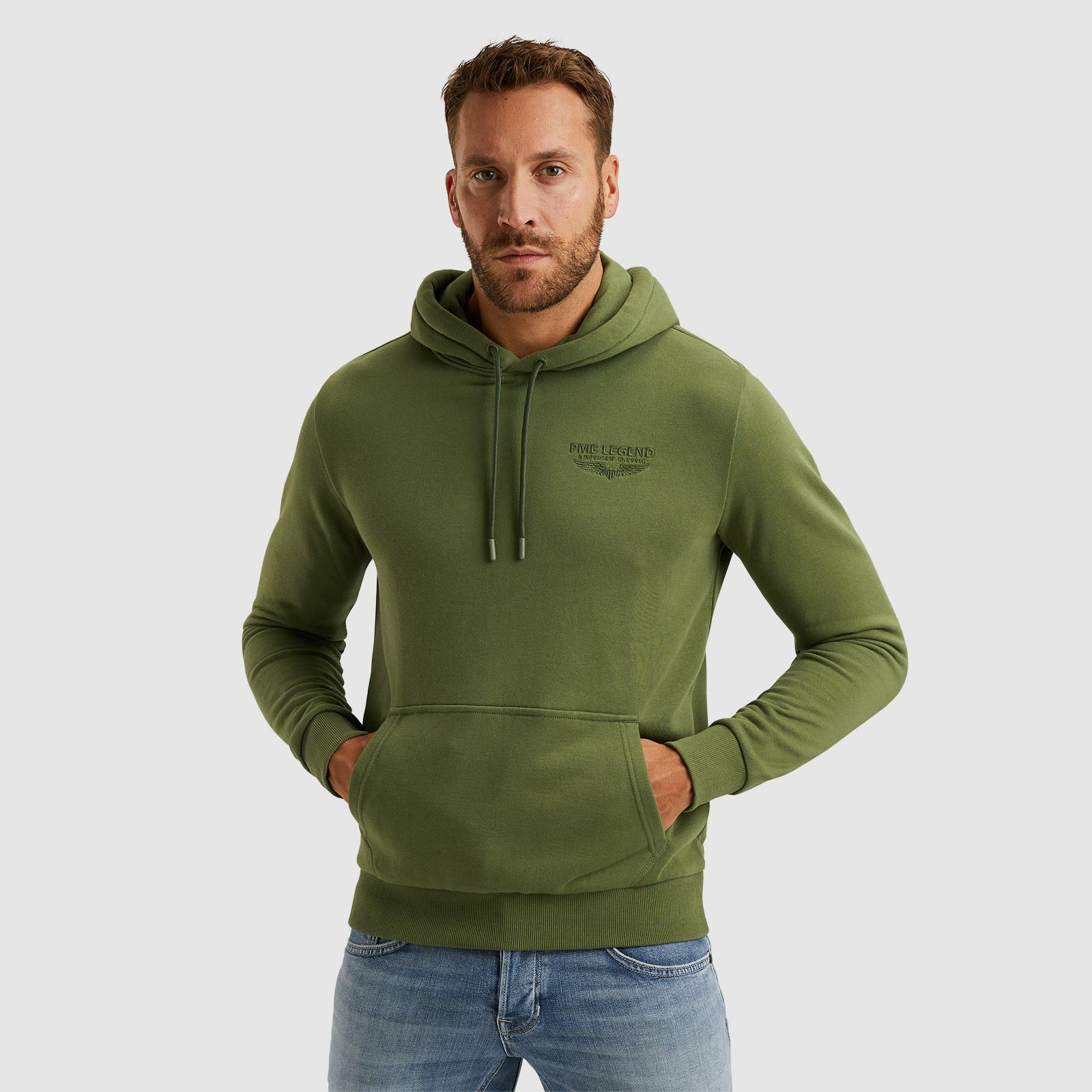 Pme Legend Hooded dry terry Loden Green 2900149654042